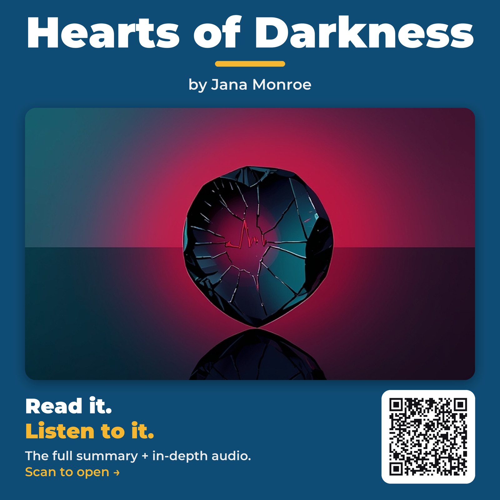 Hearts of Darkness — by Jana Monroe
