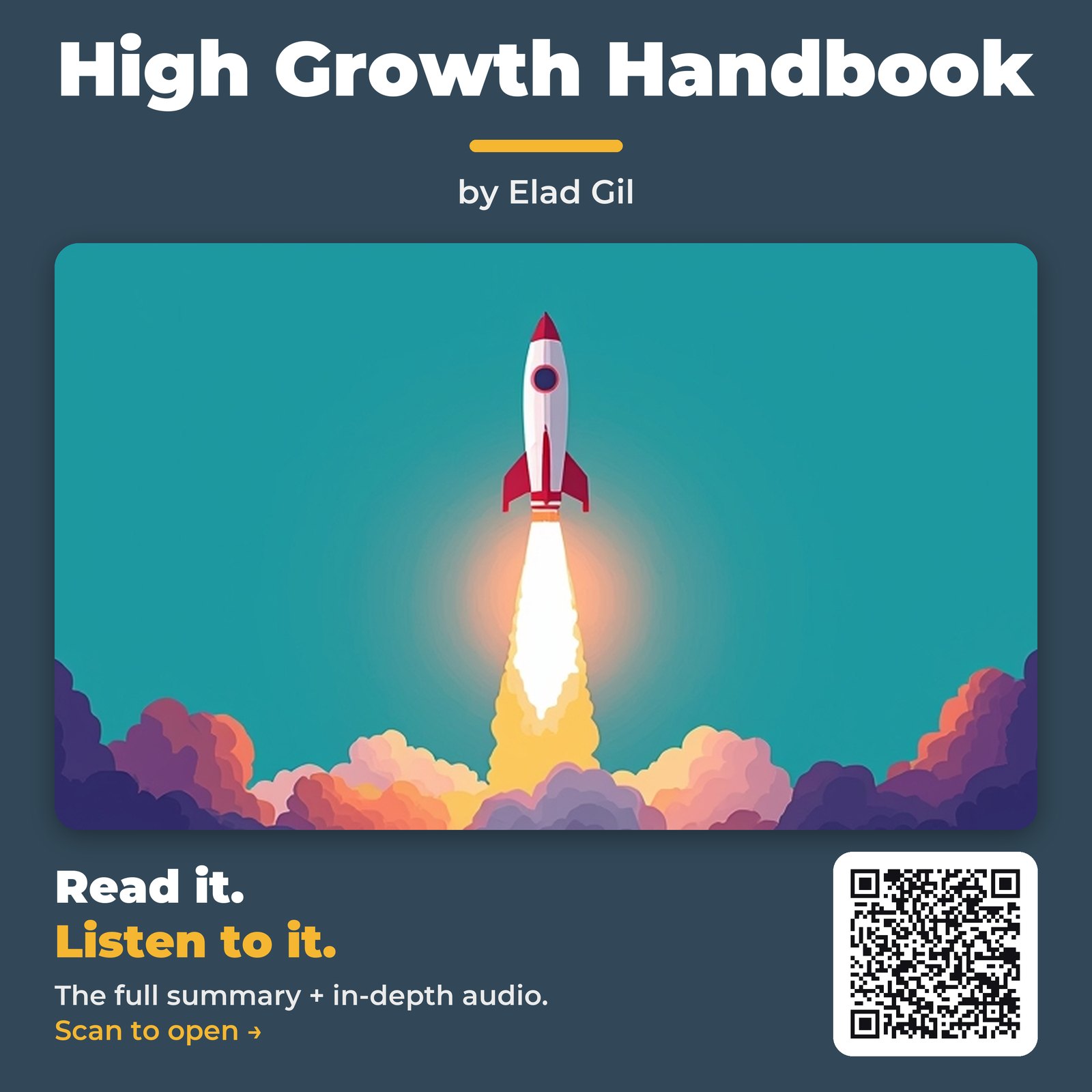 High Growth Handbook — by Elad Gil
