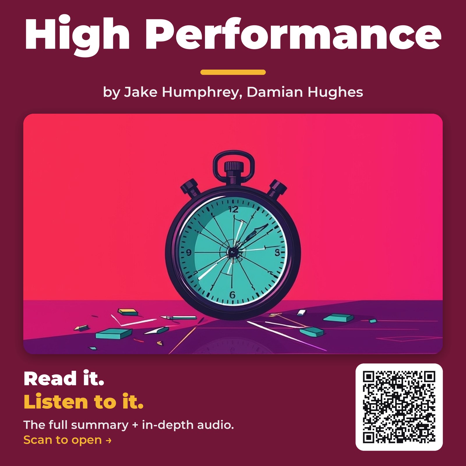 High Performance — by Jake Humphrey, Damian Hughes