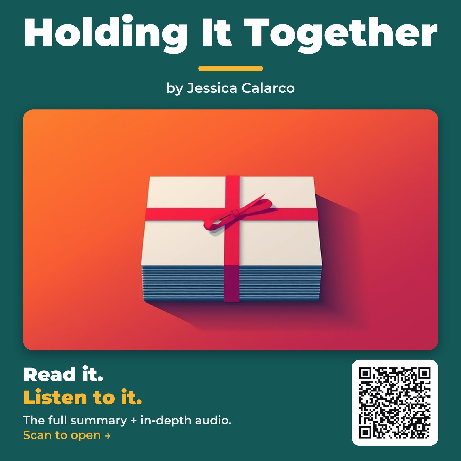 Holding It Together — by Jessica Calarco