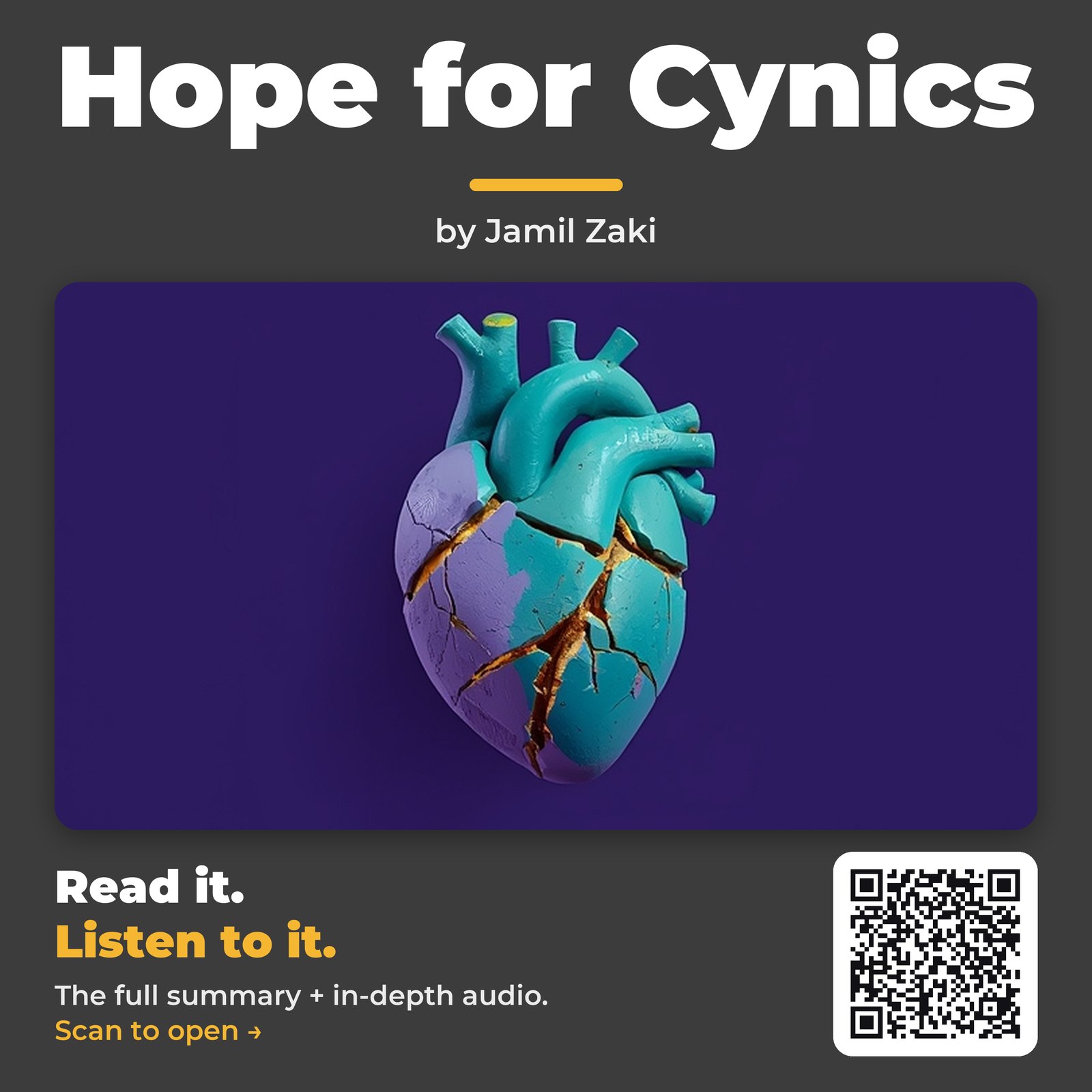Hope for Cynics — by Jamil Zaki