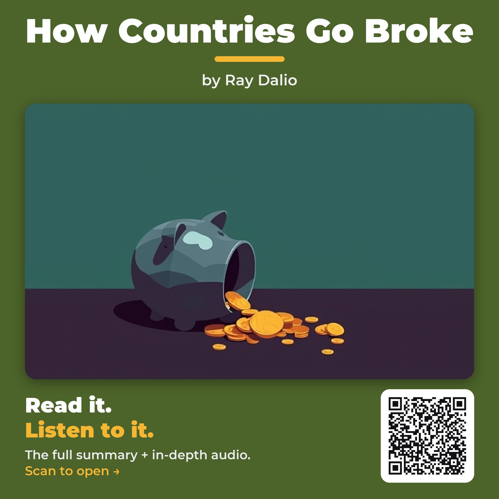 How Countries Go Broke — by Ray Dalio