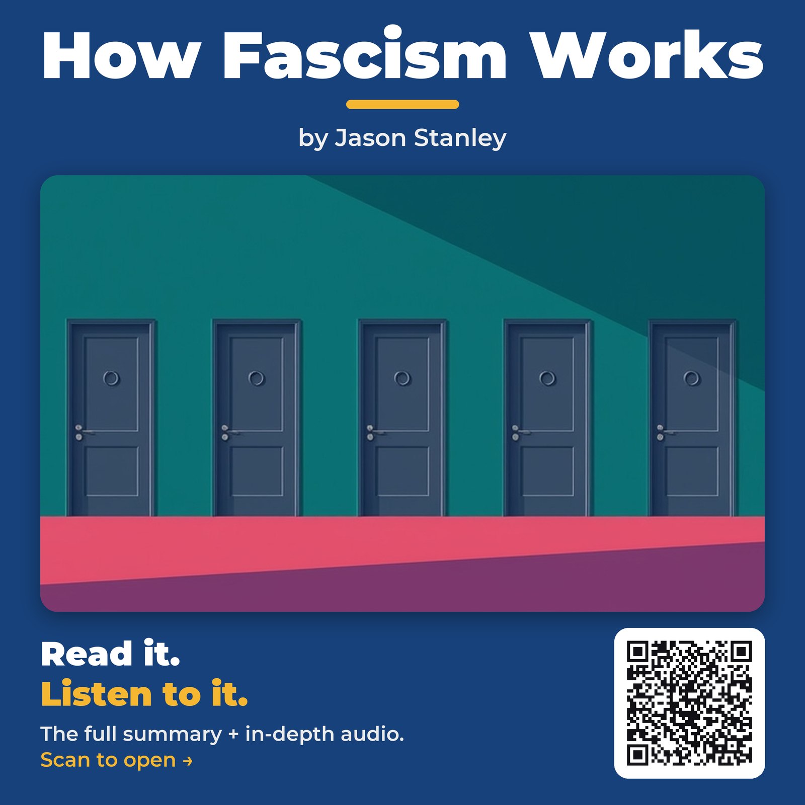 How Fascism Works — by Jason Stanley