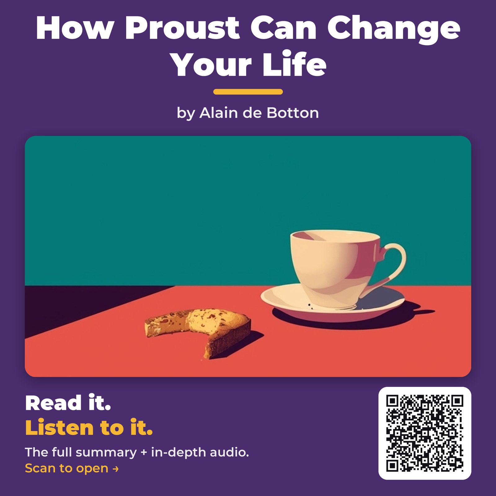 How Proust Can Change Your Life — by Alain de Botton