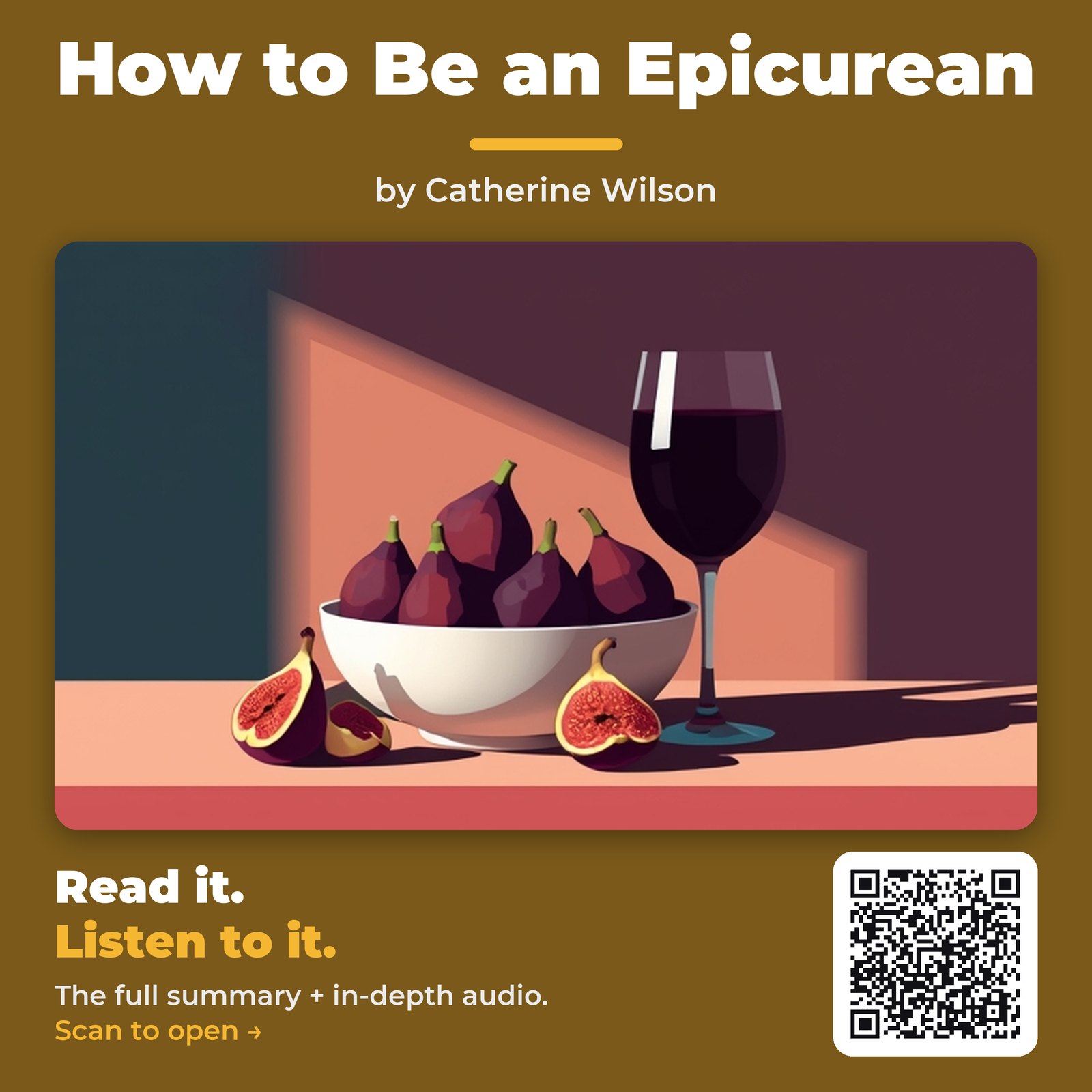 How to Be an Epicurean — by Catherine Wilson