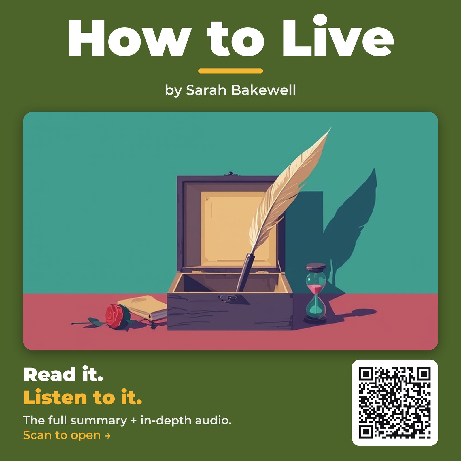 How to Live — by Sarah Bakewell