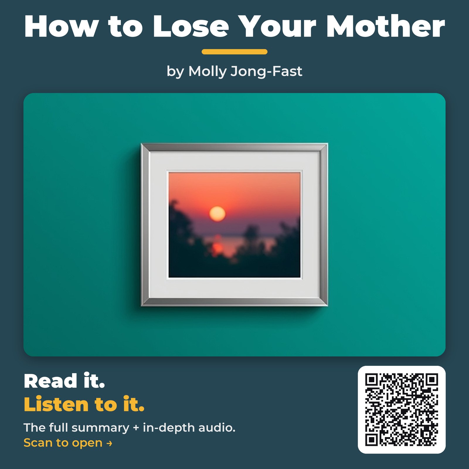 How to Lose Your Mother — by Molly Jong-Fast