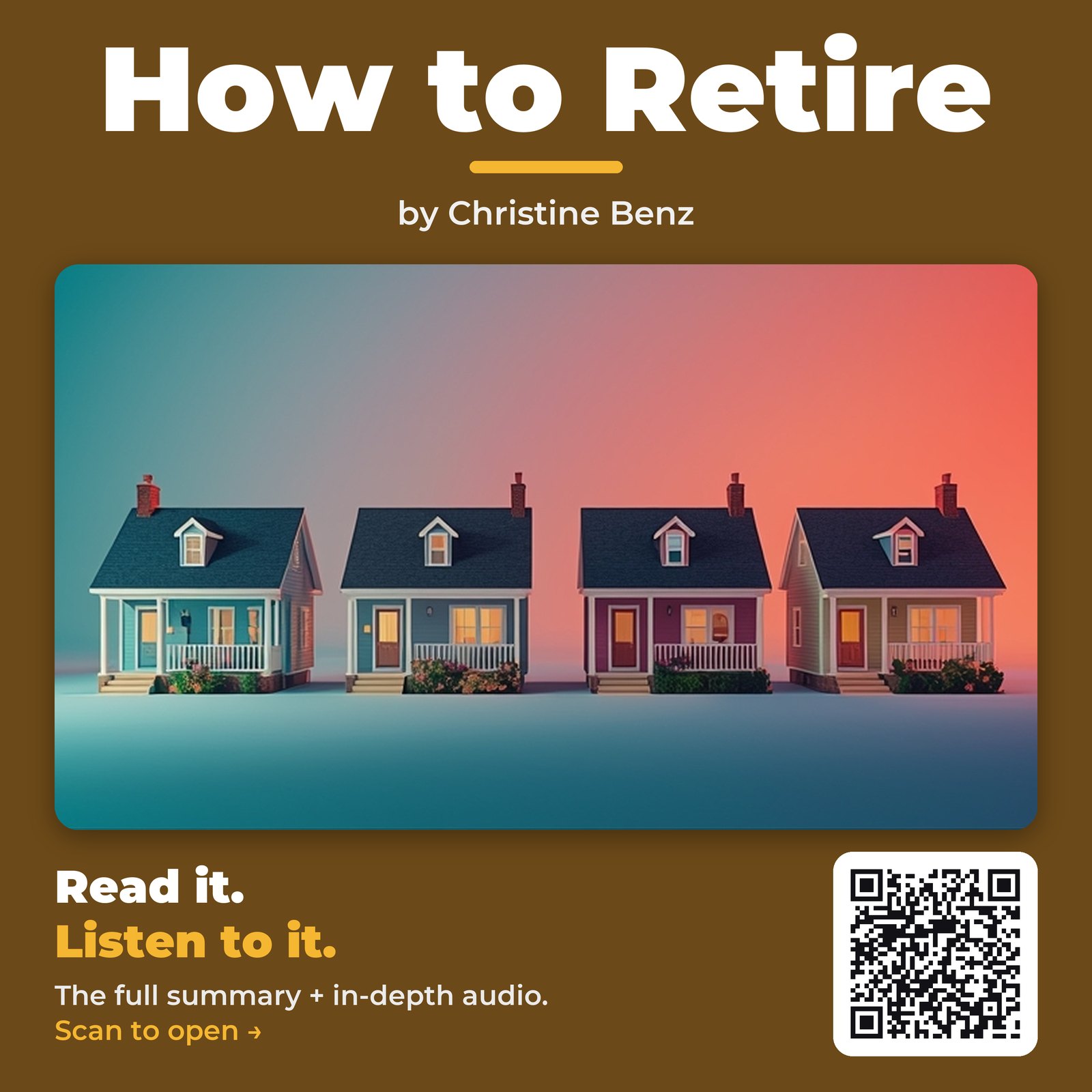 How to Retire — by Christine Benz