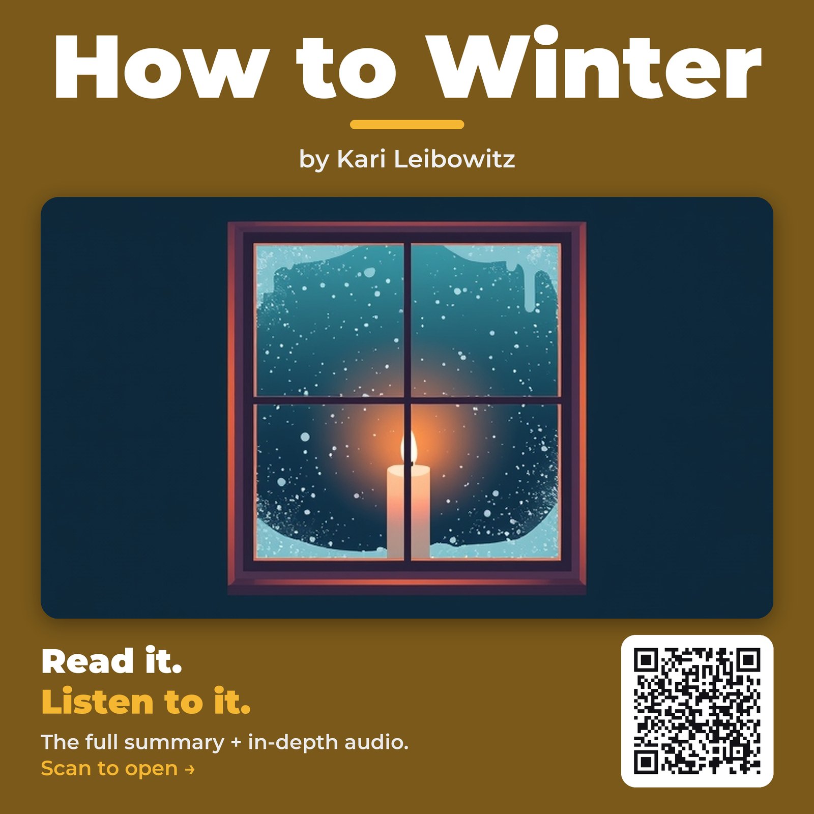 How to Winter — by Kari Leibowitz