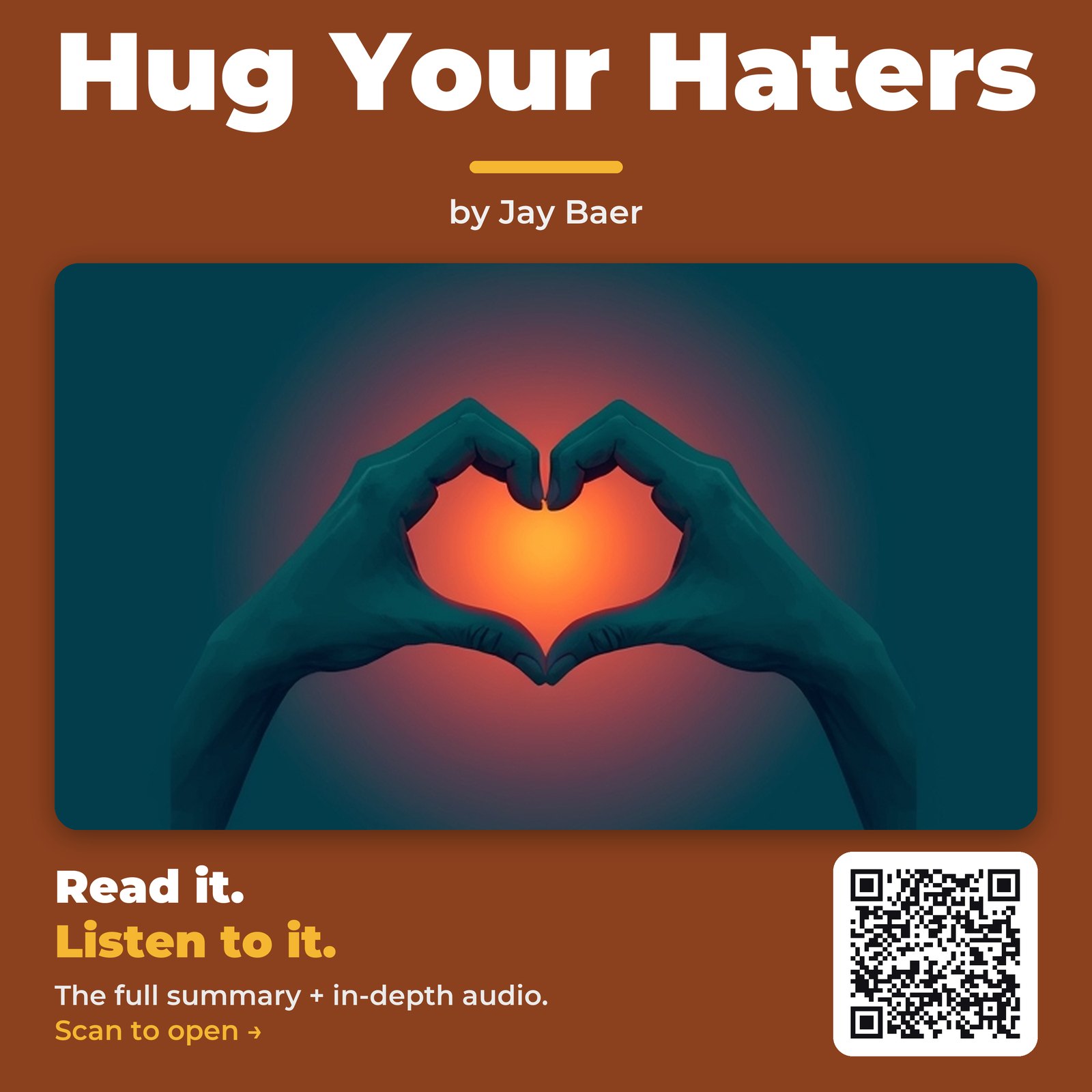 Hug Your Haters — by Jay Baer