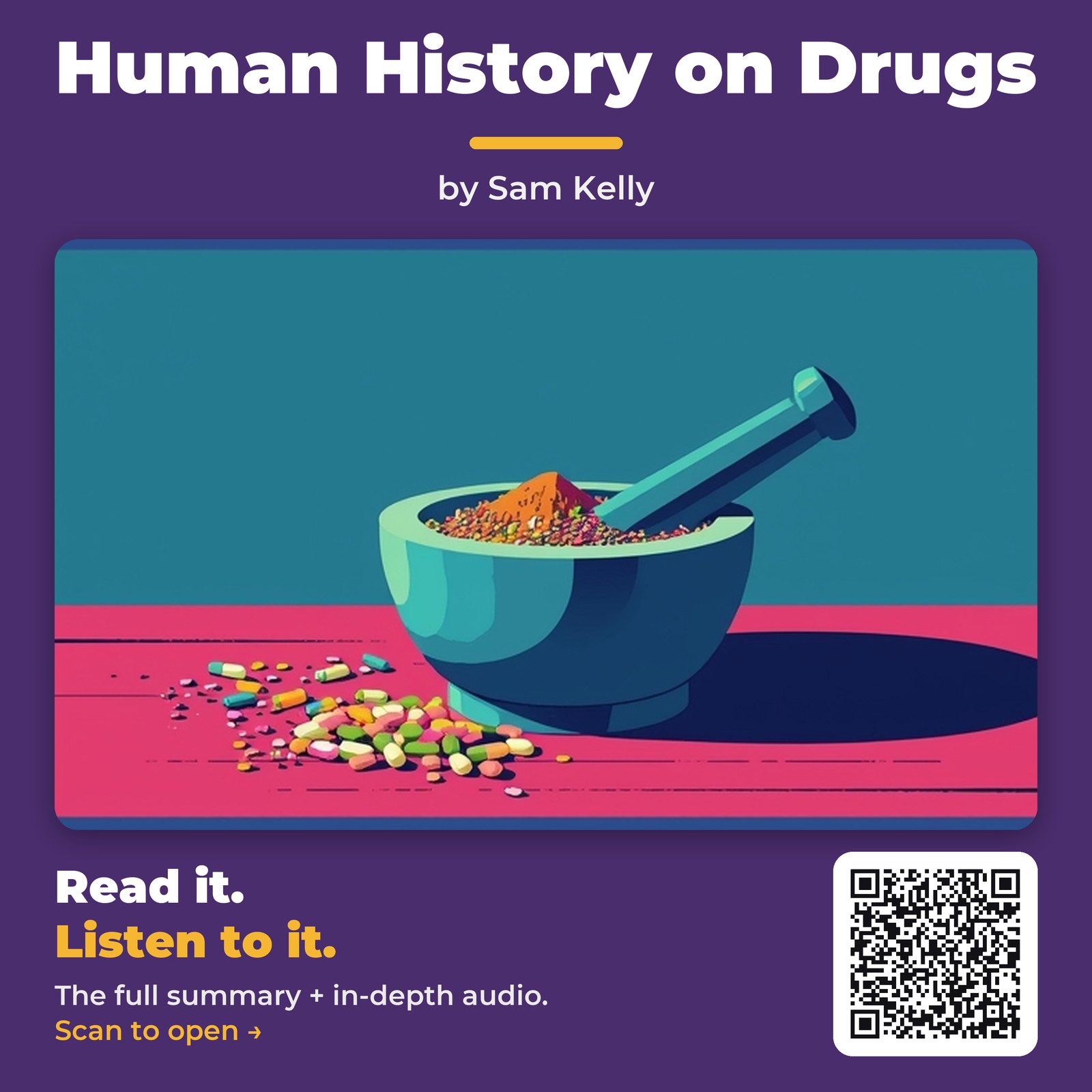 Human History on Drugs — by Sam Kelly