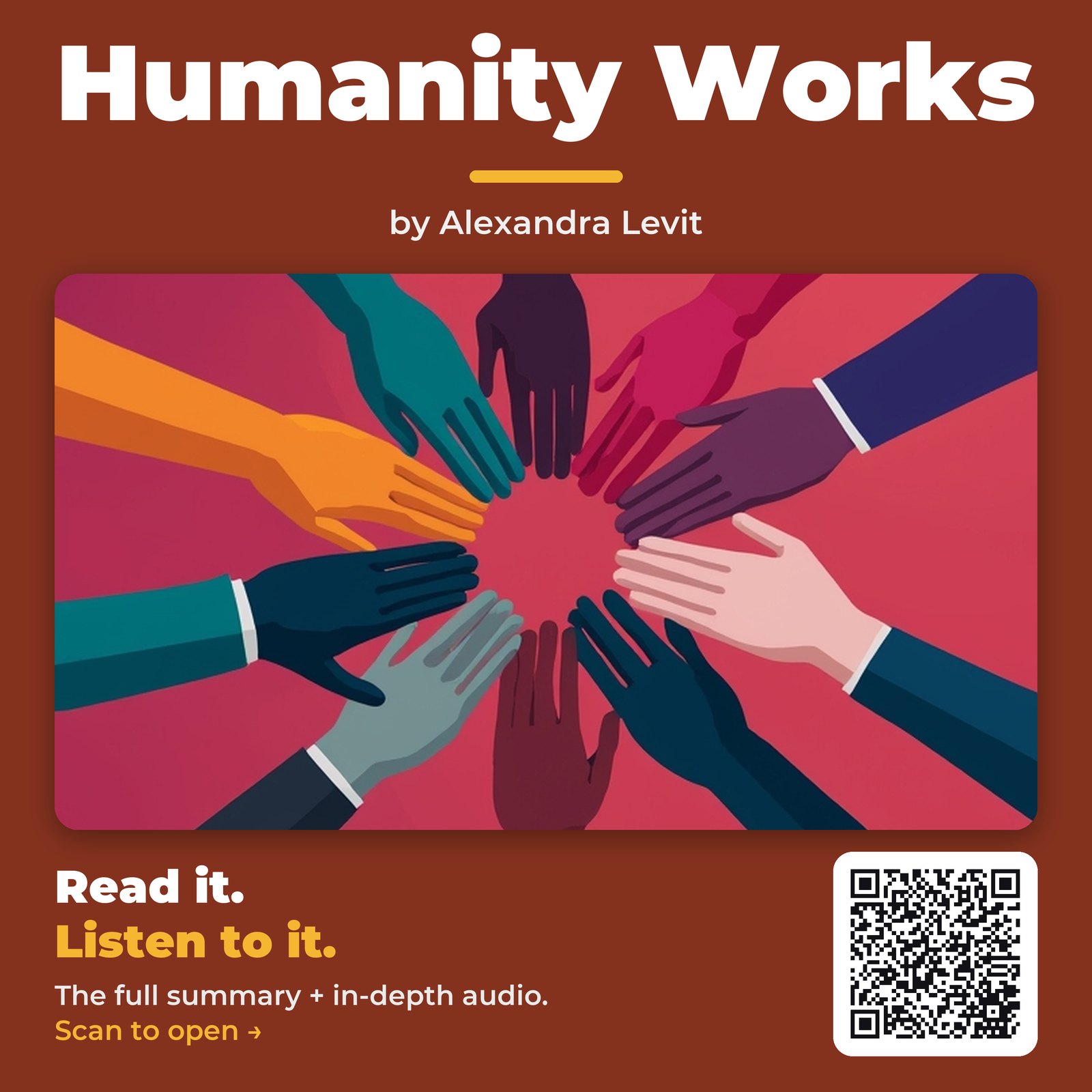 Humanity Works — by Alexandra Levit