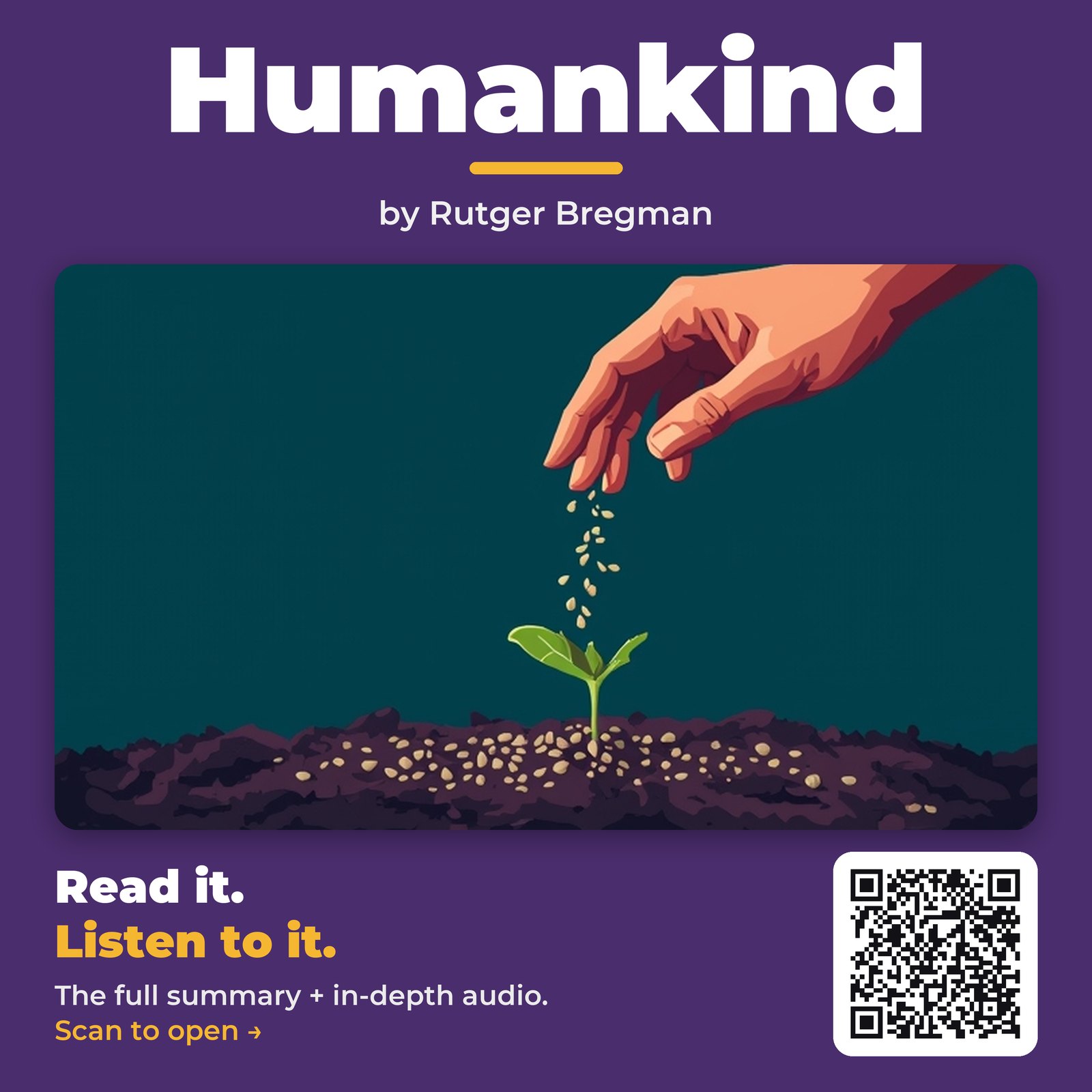 Humankind — by Rutger Bregman