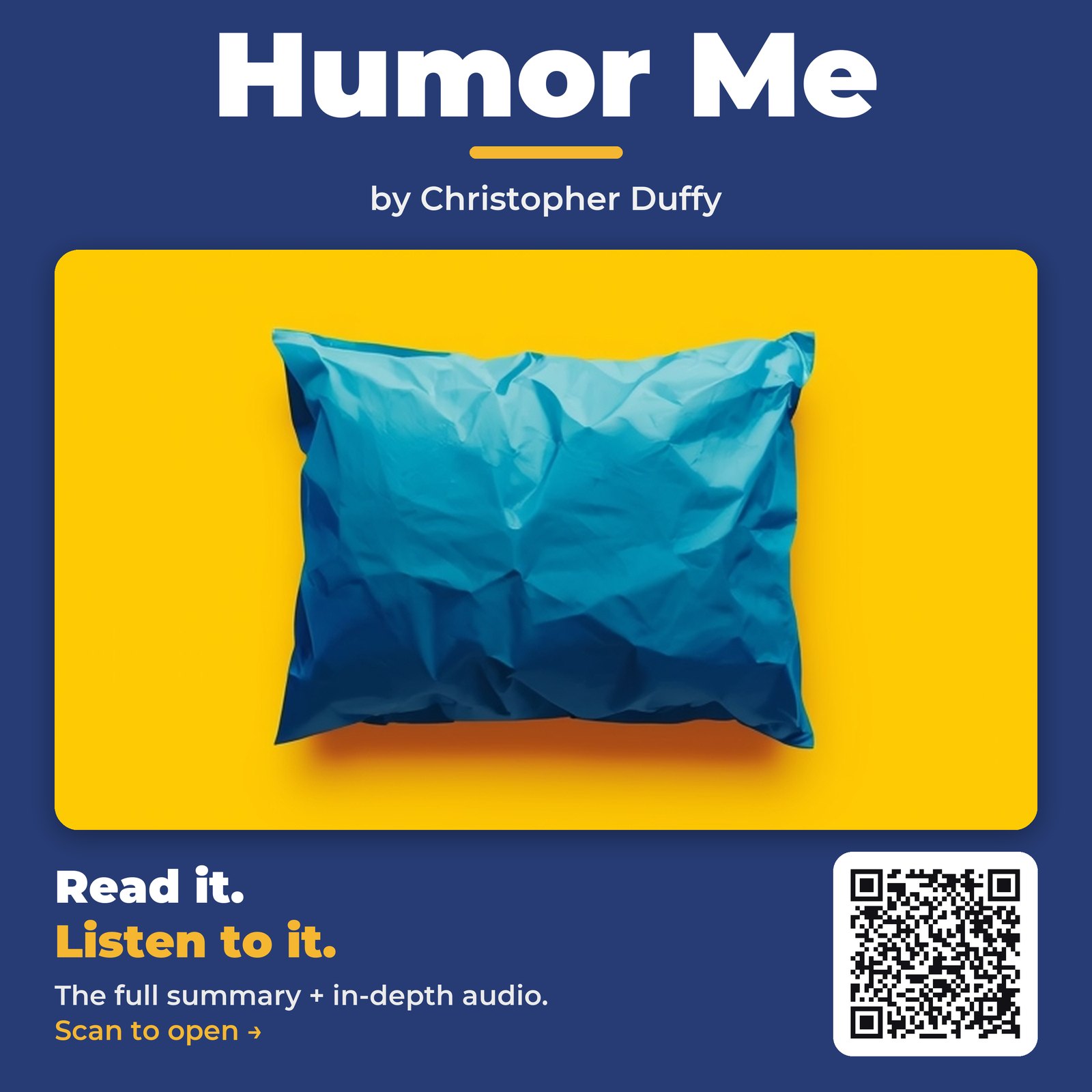 Humor Me — by Christopher Duffy