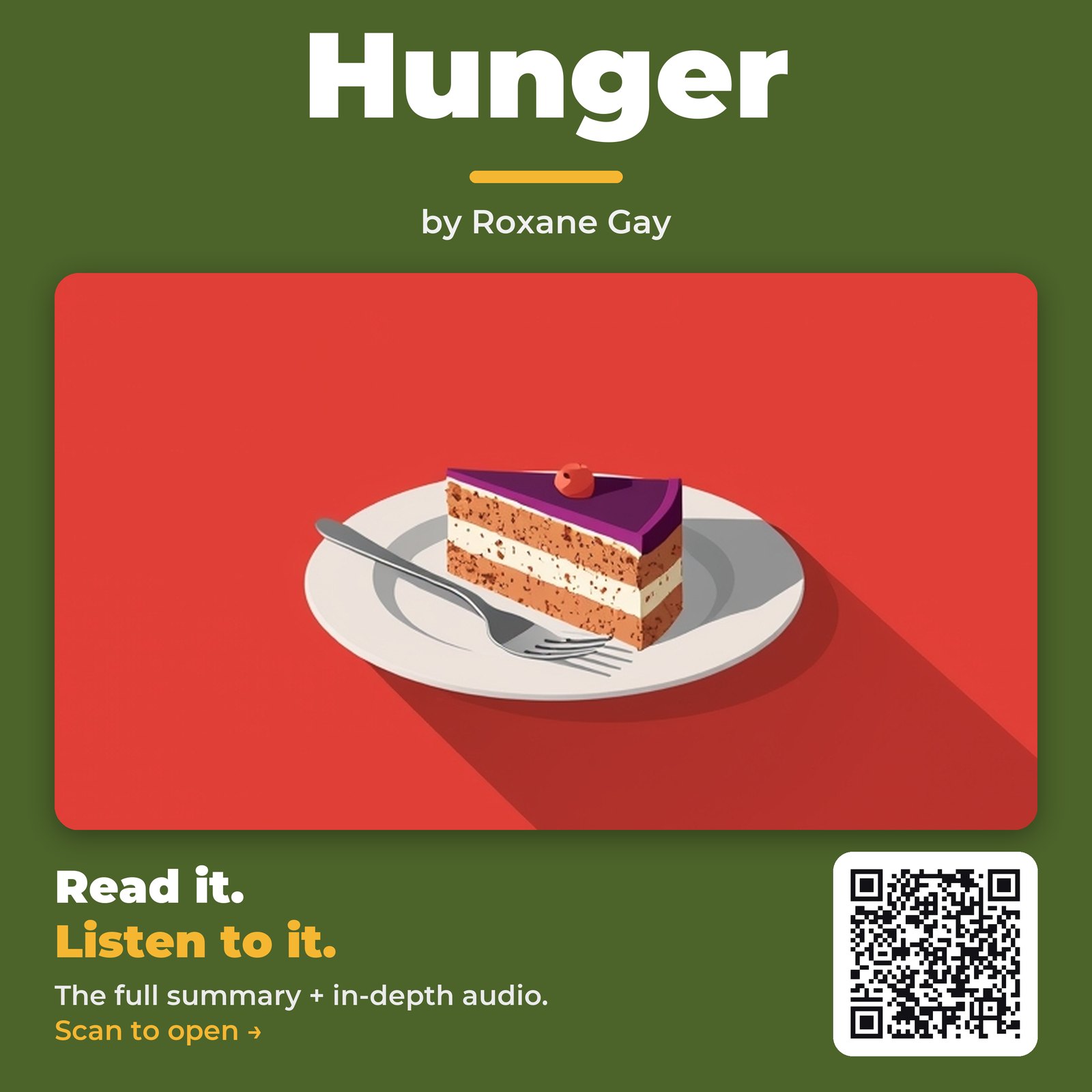 Hunger — by Roxane Gay