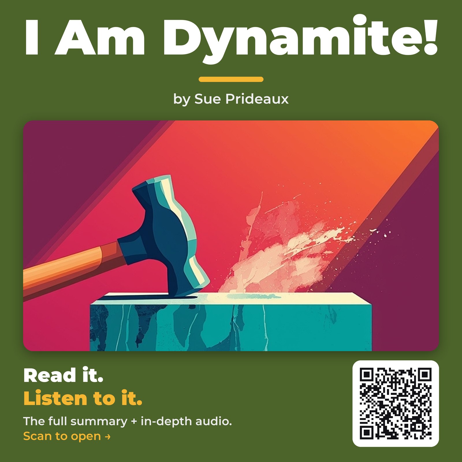 I Am Dynamite! — by Sue Prideaux