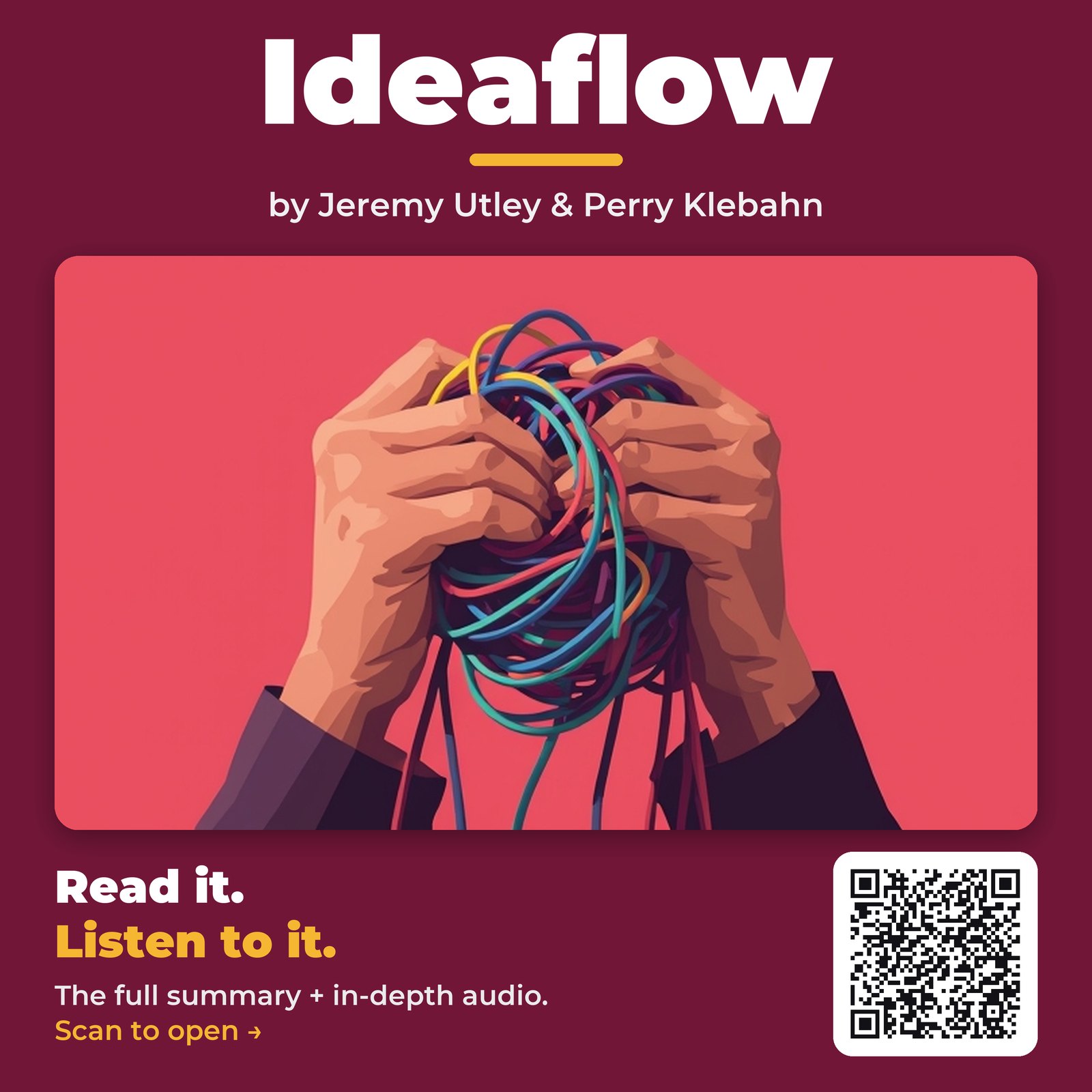Ideaflow — by Jeremy Utley & Perry Klebahn
