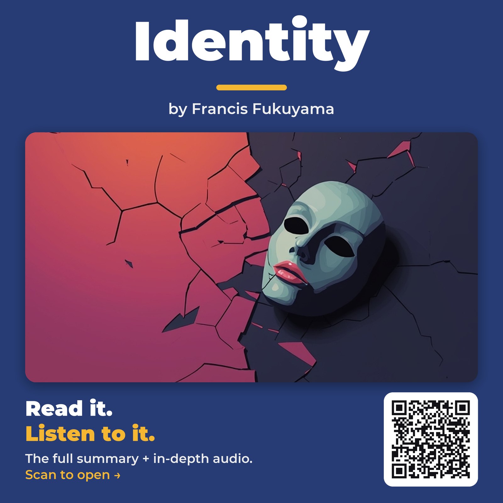 Identity — by Francis Fukuyama