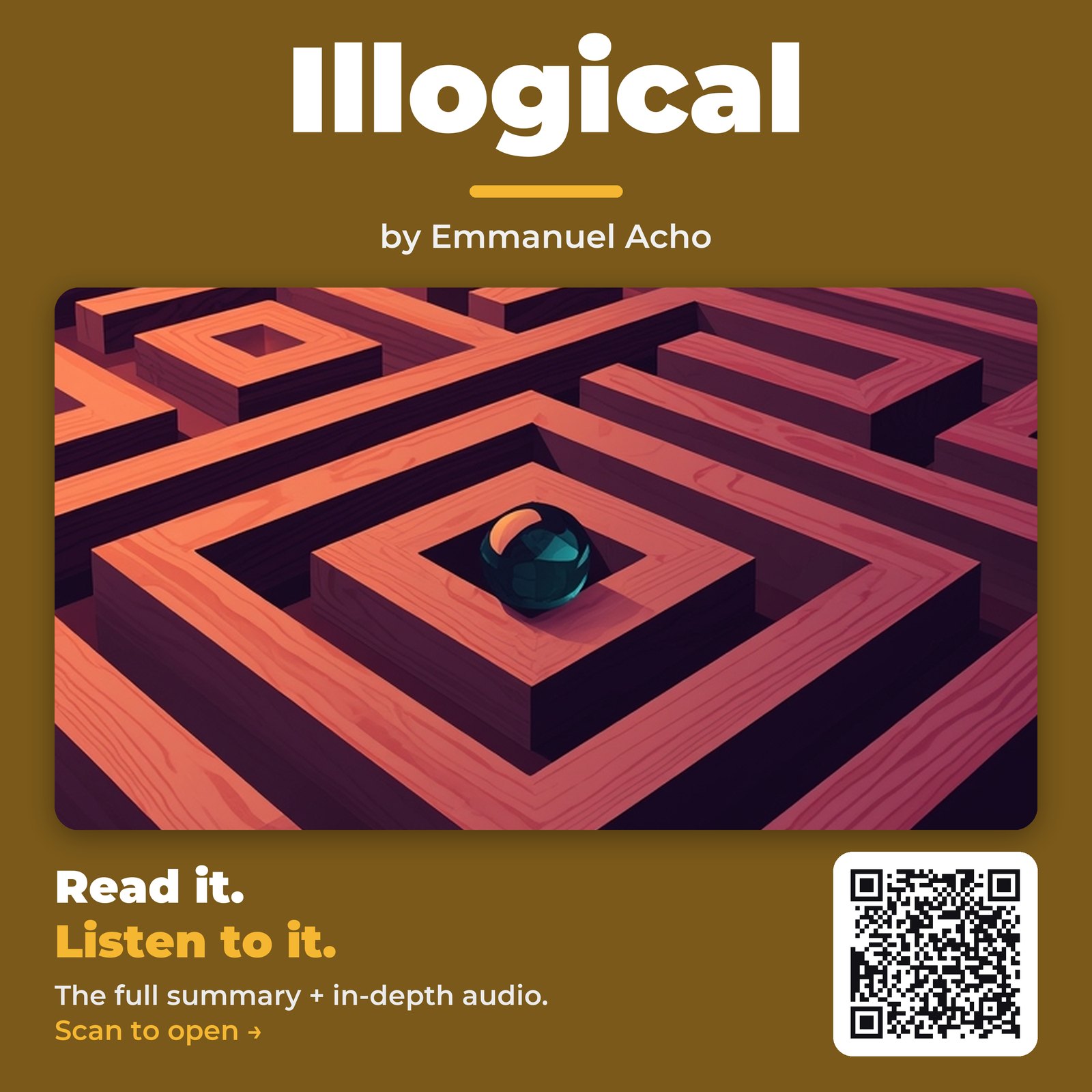 Illogical — by Emmanuel Acho