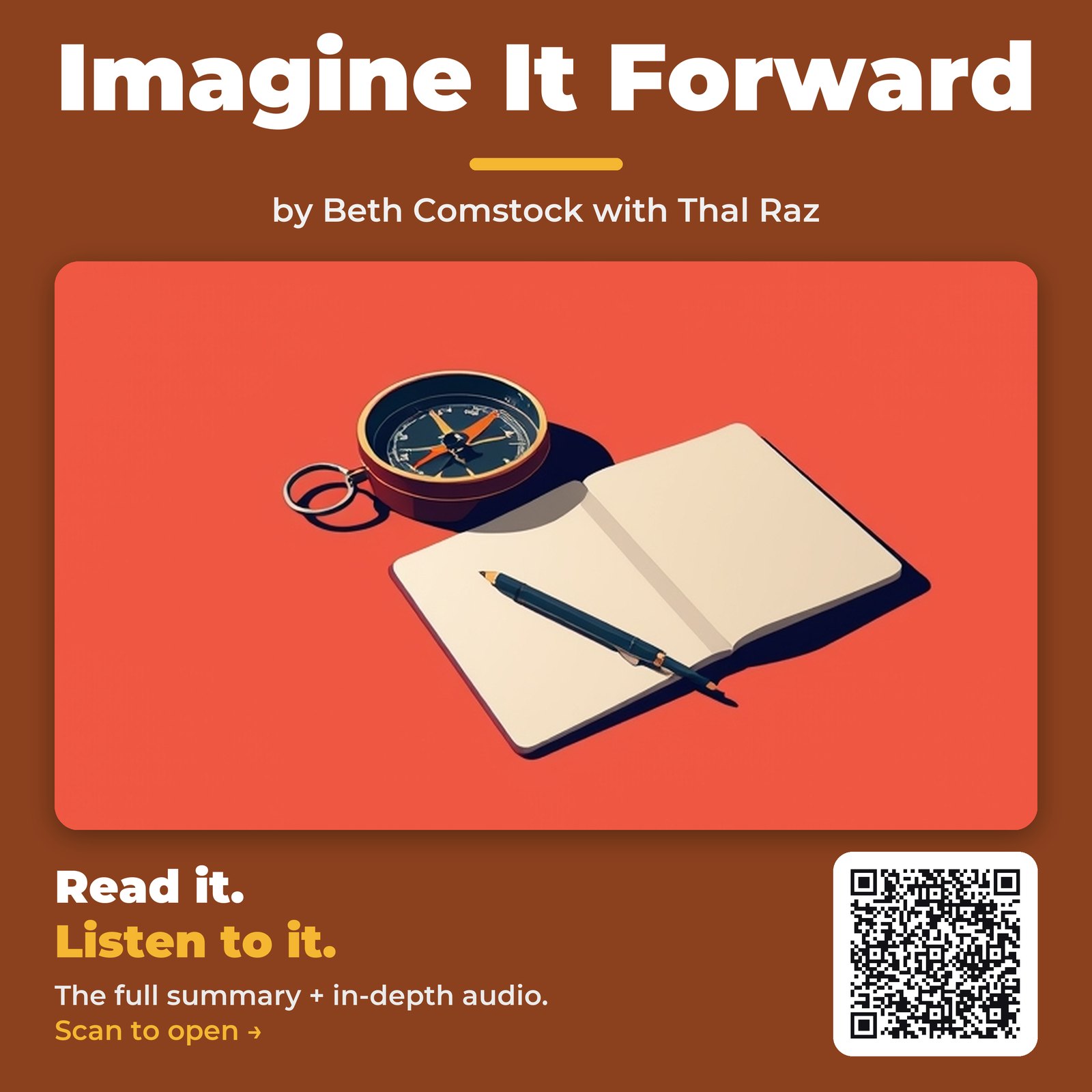 Imagine It Forward — by Beth Comstock with Thal Raz