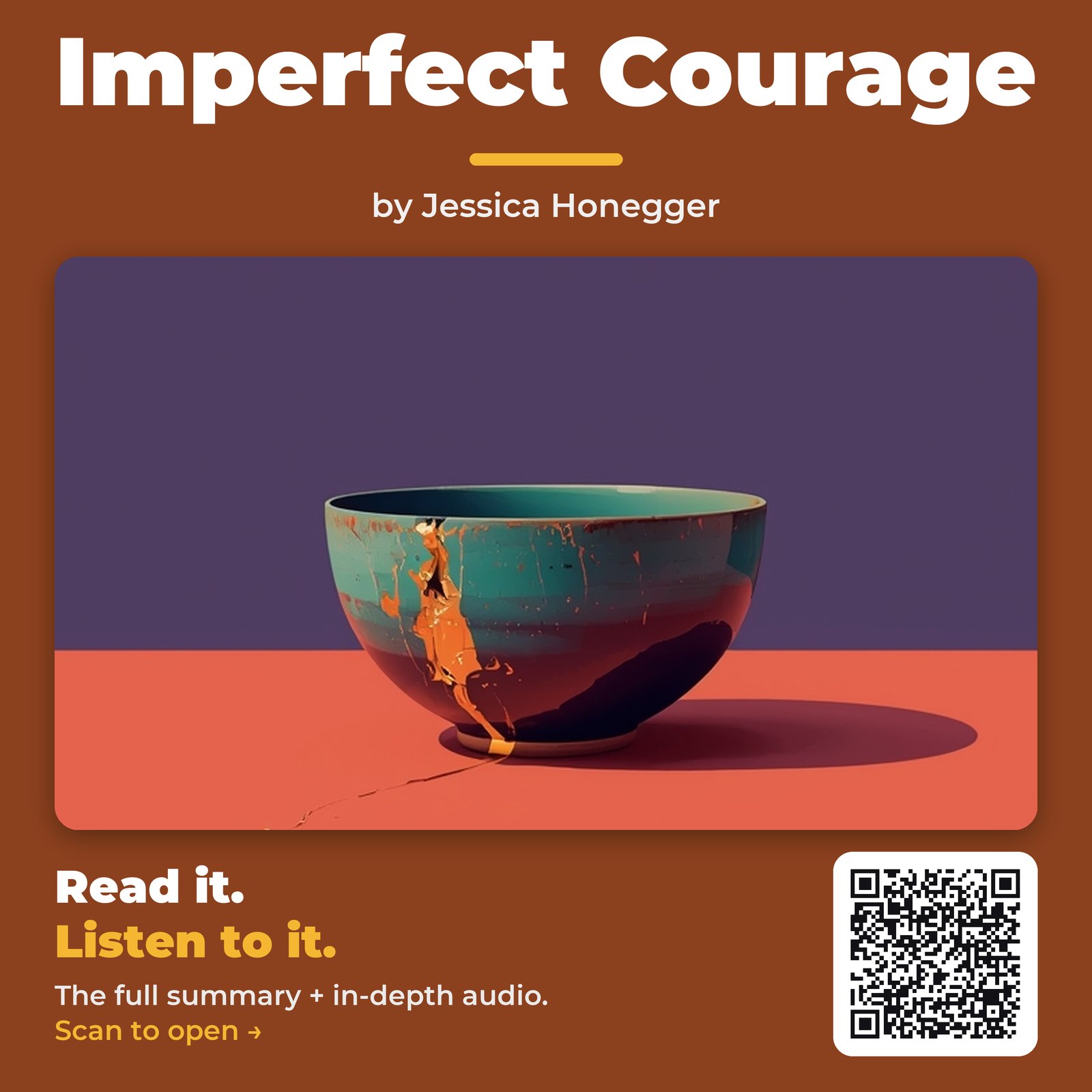 Imperfect Courage — by Jessica Honegger