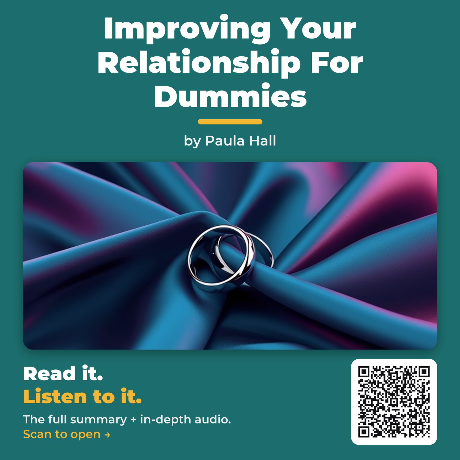 Improving Your Relationship For Dummies — by Paula Hall