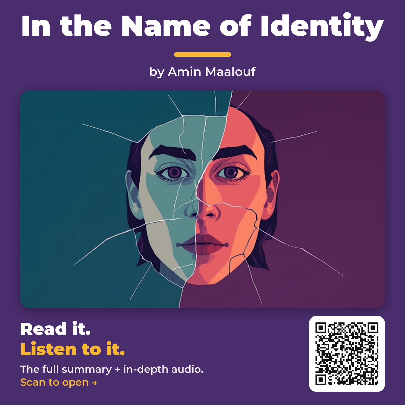 In the Name of Identity — by Amin Maalouf