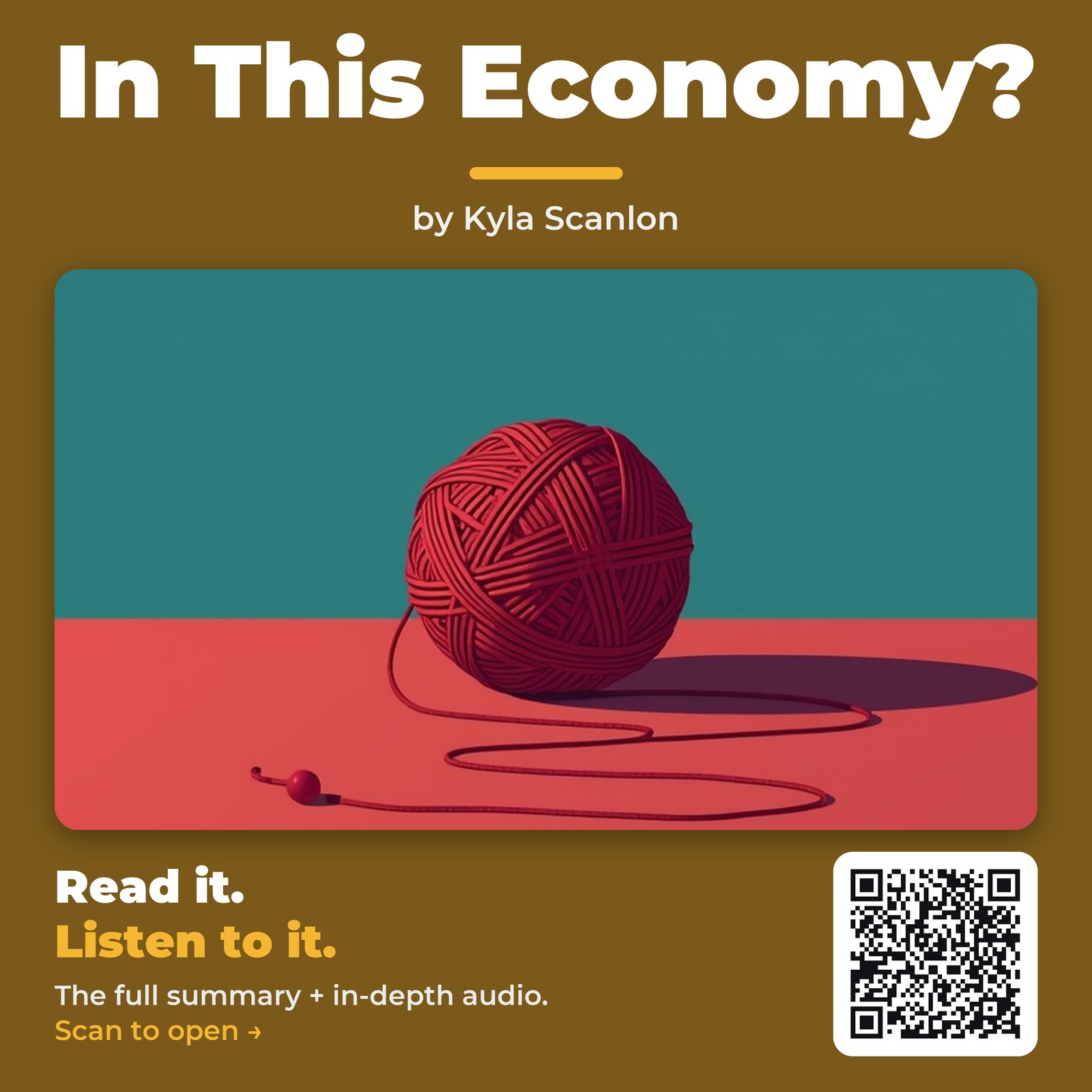 In This Economy? — by Kyla Scanlon