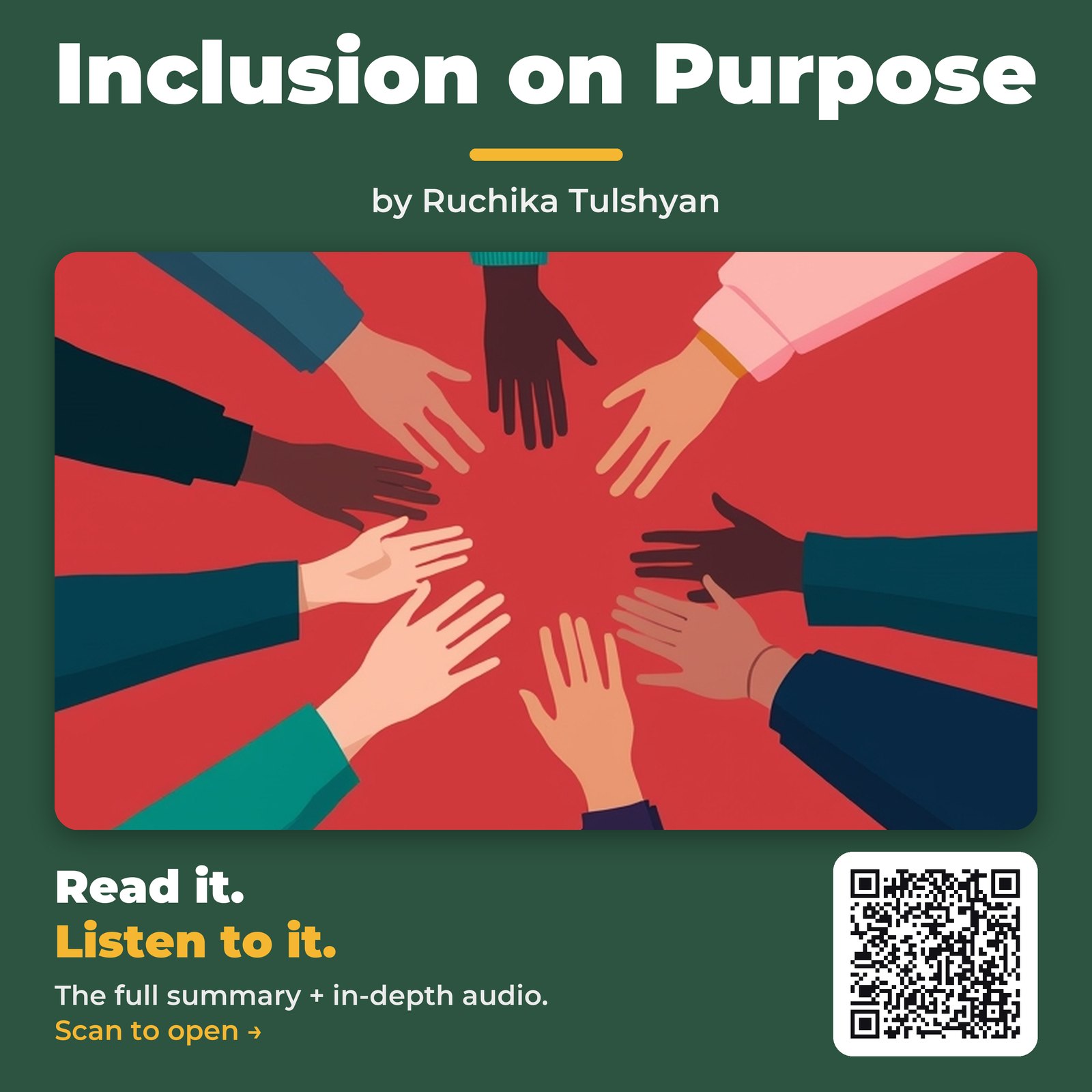 Inclusion on Purpose — by Ruchika Tulshyan