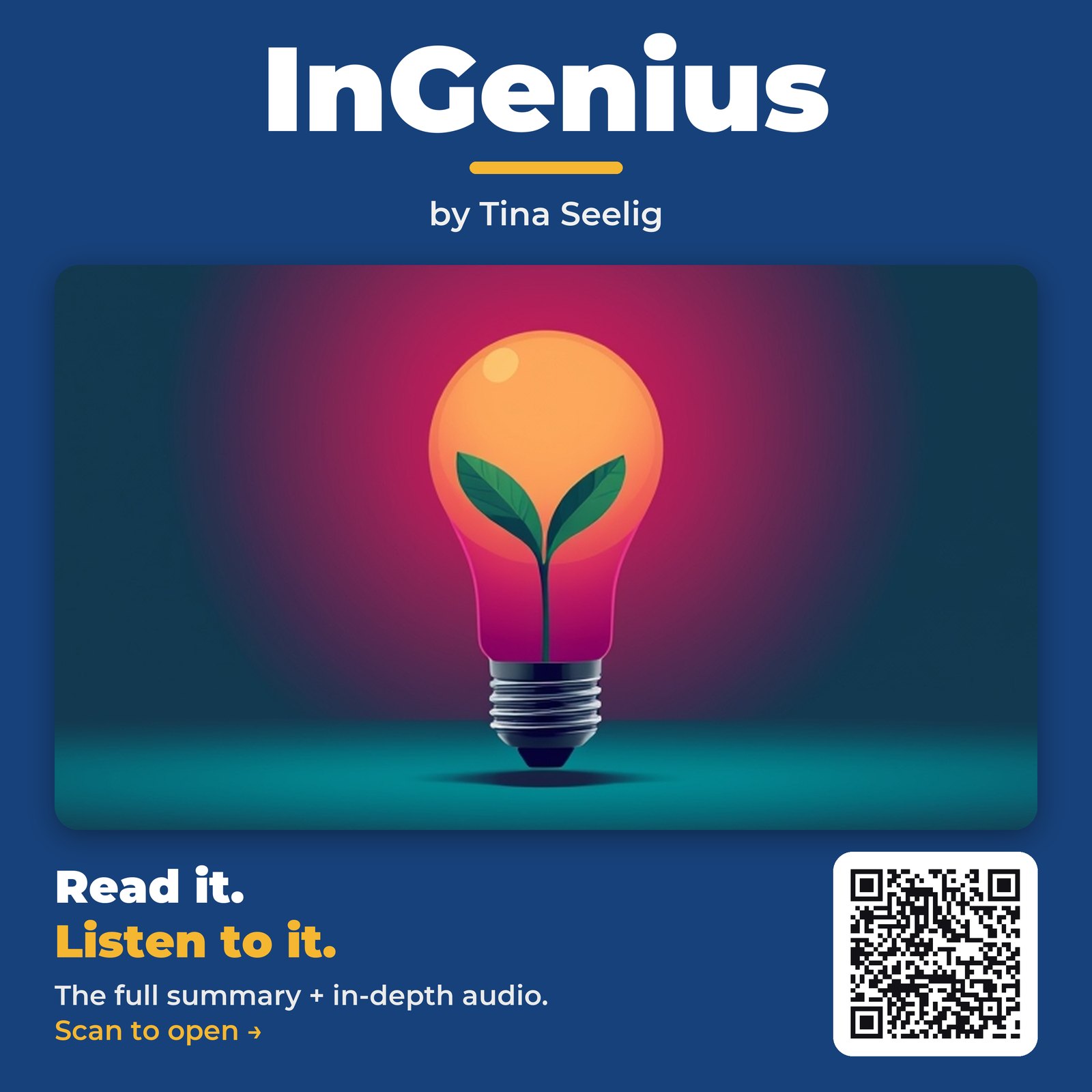 InGenius — by Tina Seelig