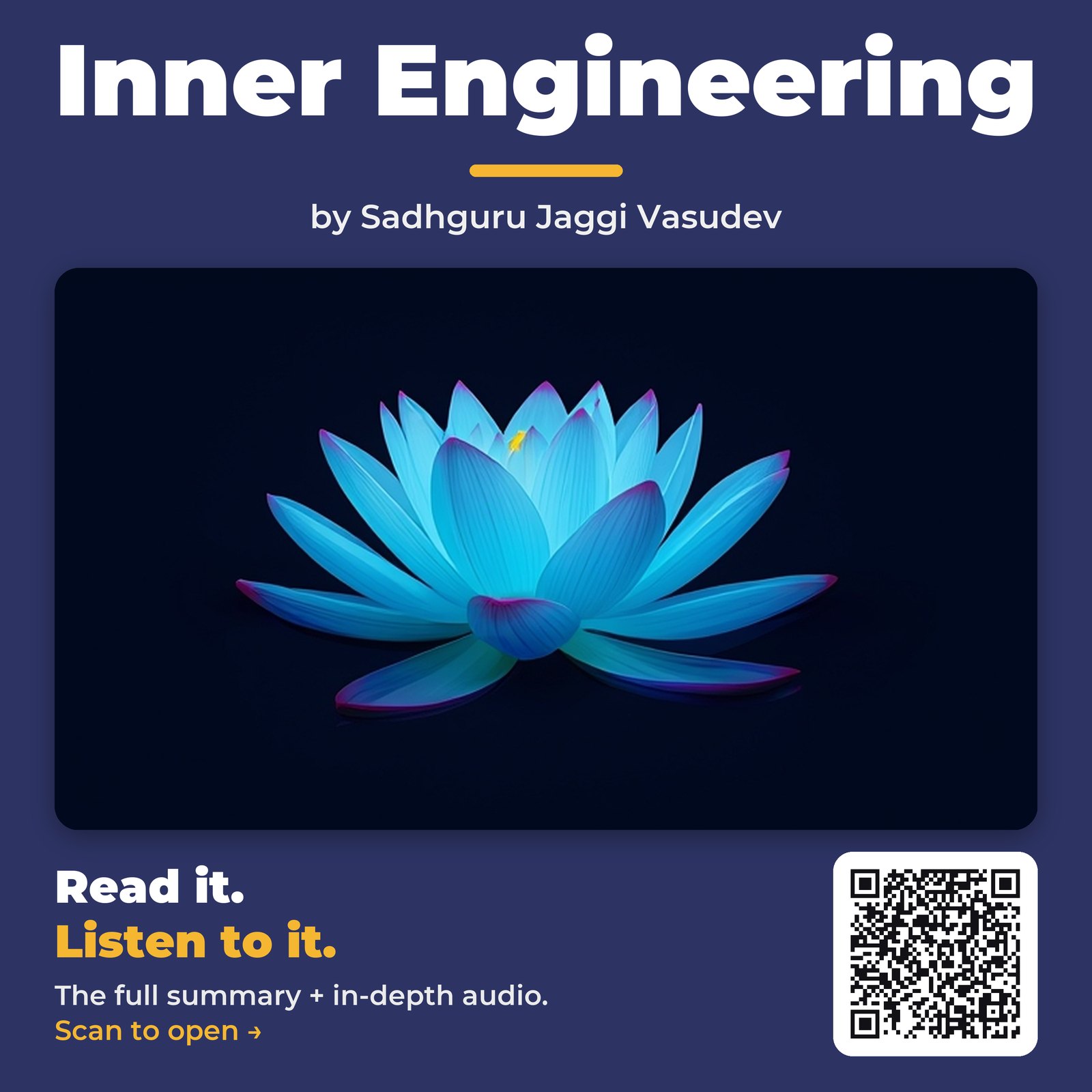 Inner Engineering — by Sadhguru Jaggi Vasudev