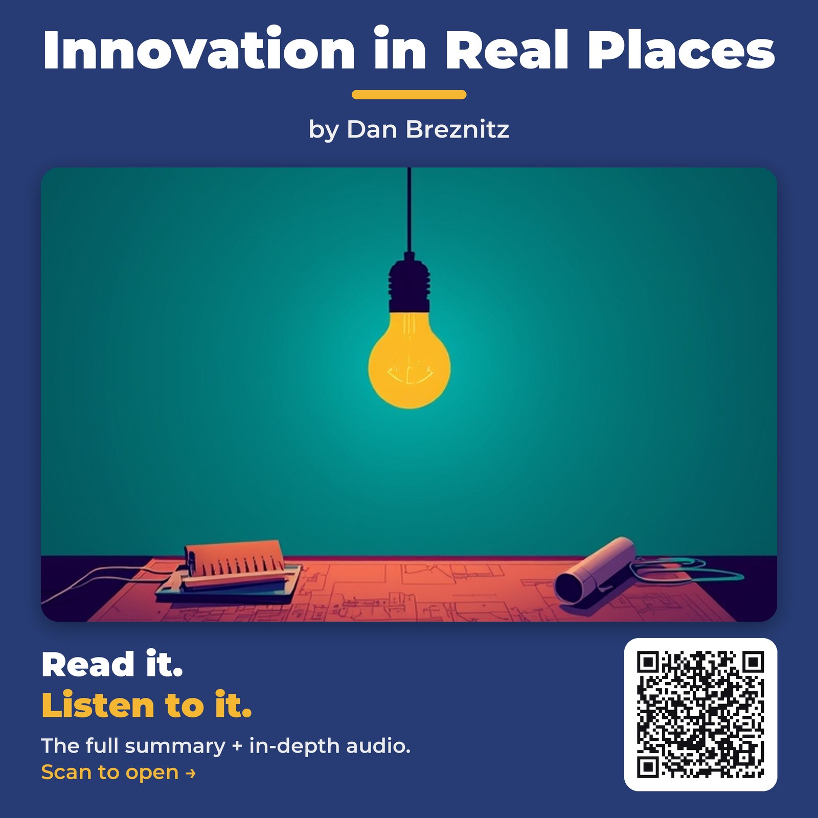 Innovation in Real Places — by Dan Breznitz