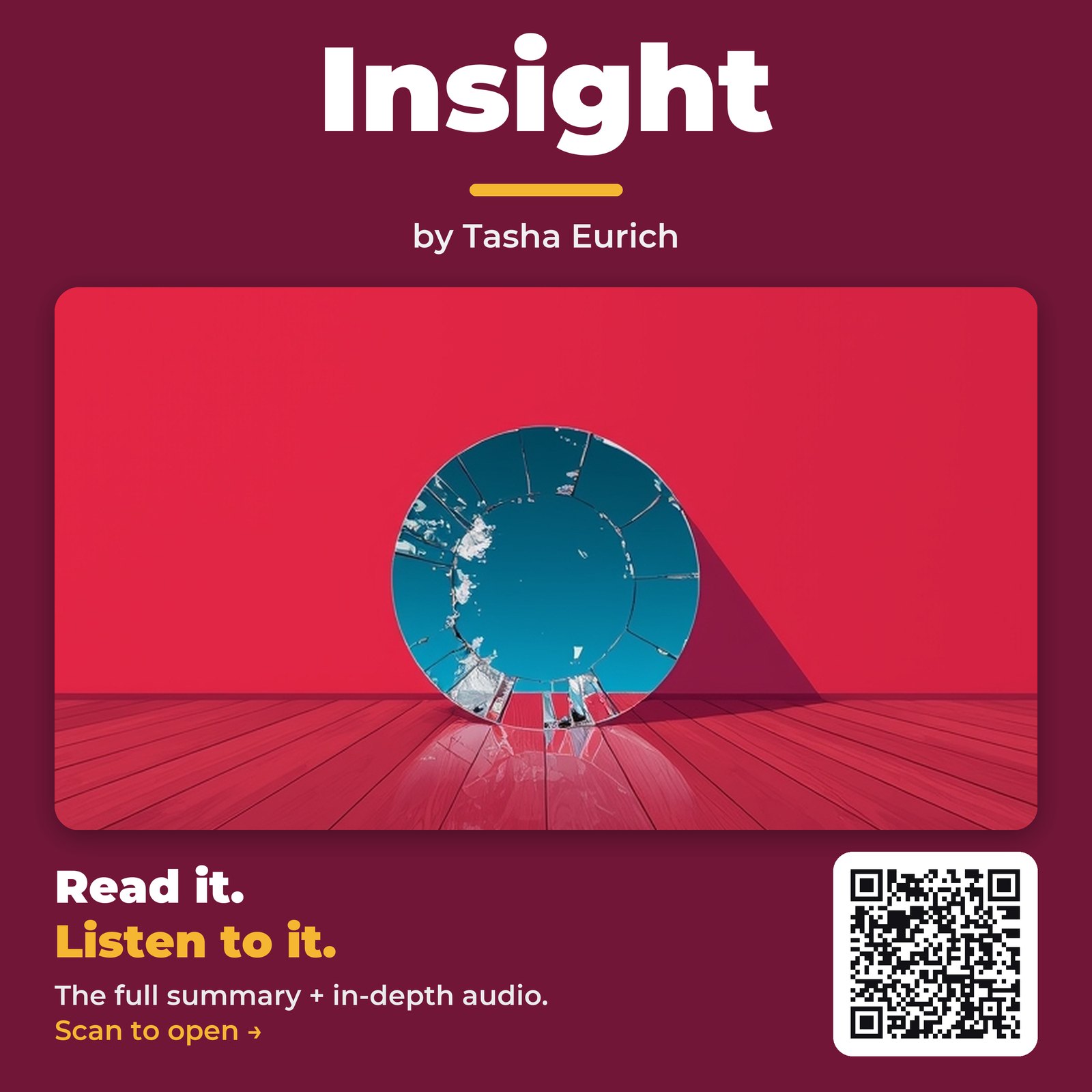 Insight — by Tasha Eurich