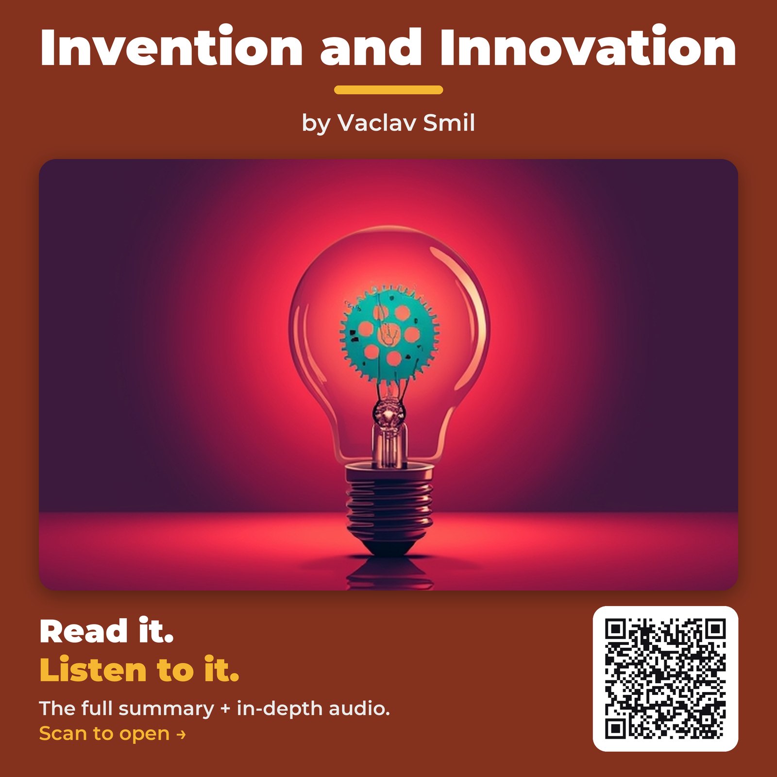 Invention and Innovation — by Vaclav Smil