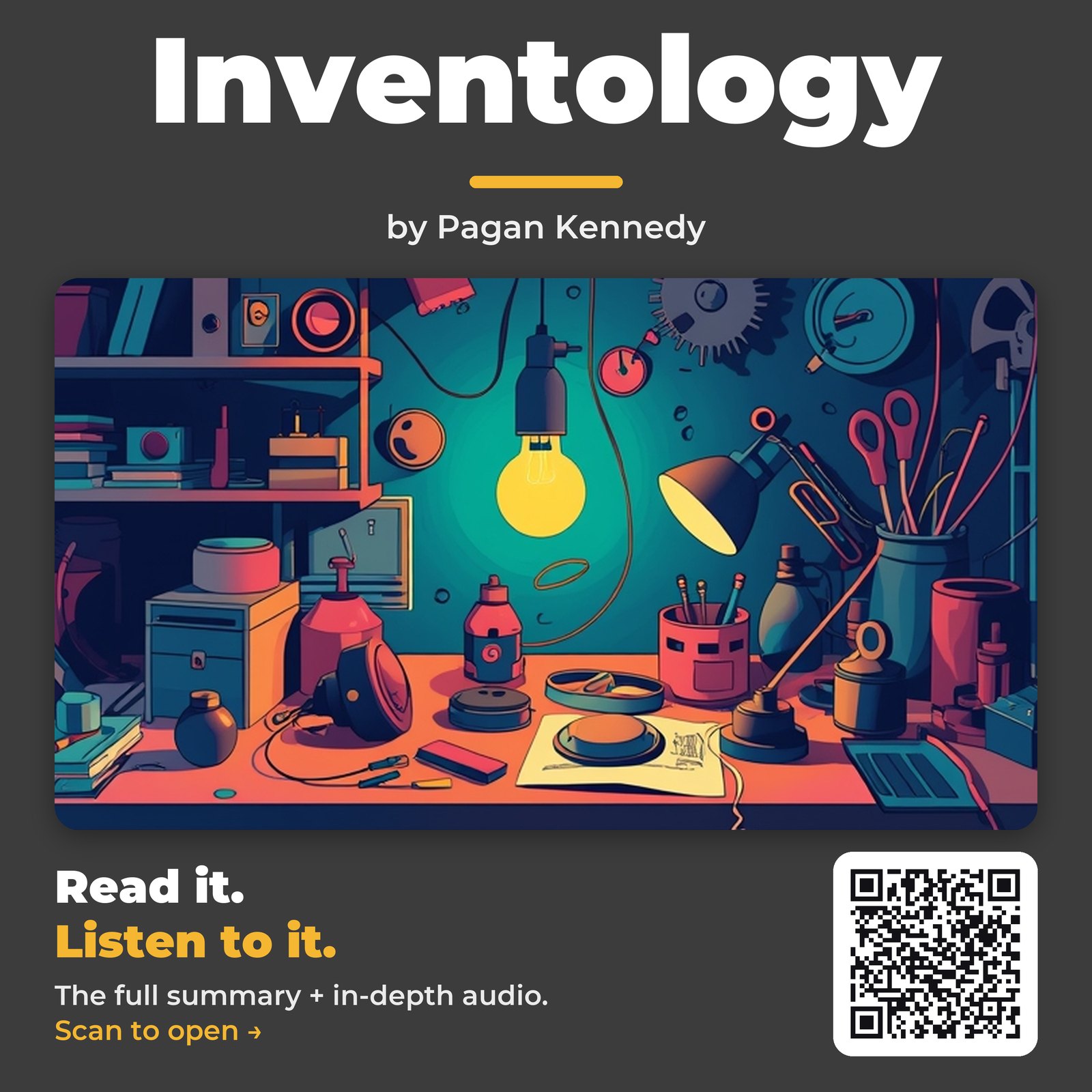Inventology — by Pagan Kennedy