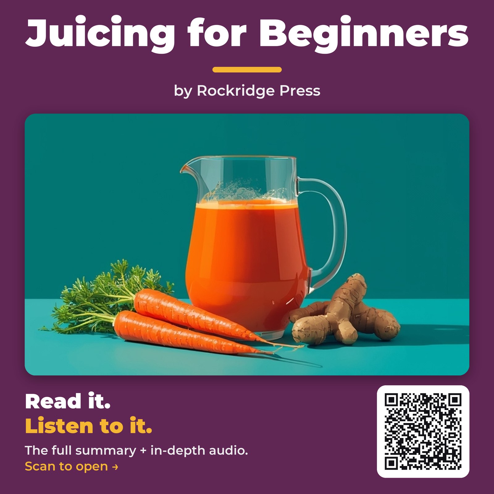 Juicing for Beginners — by Rockridge Press