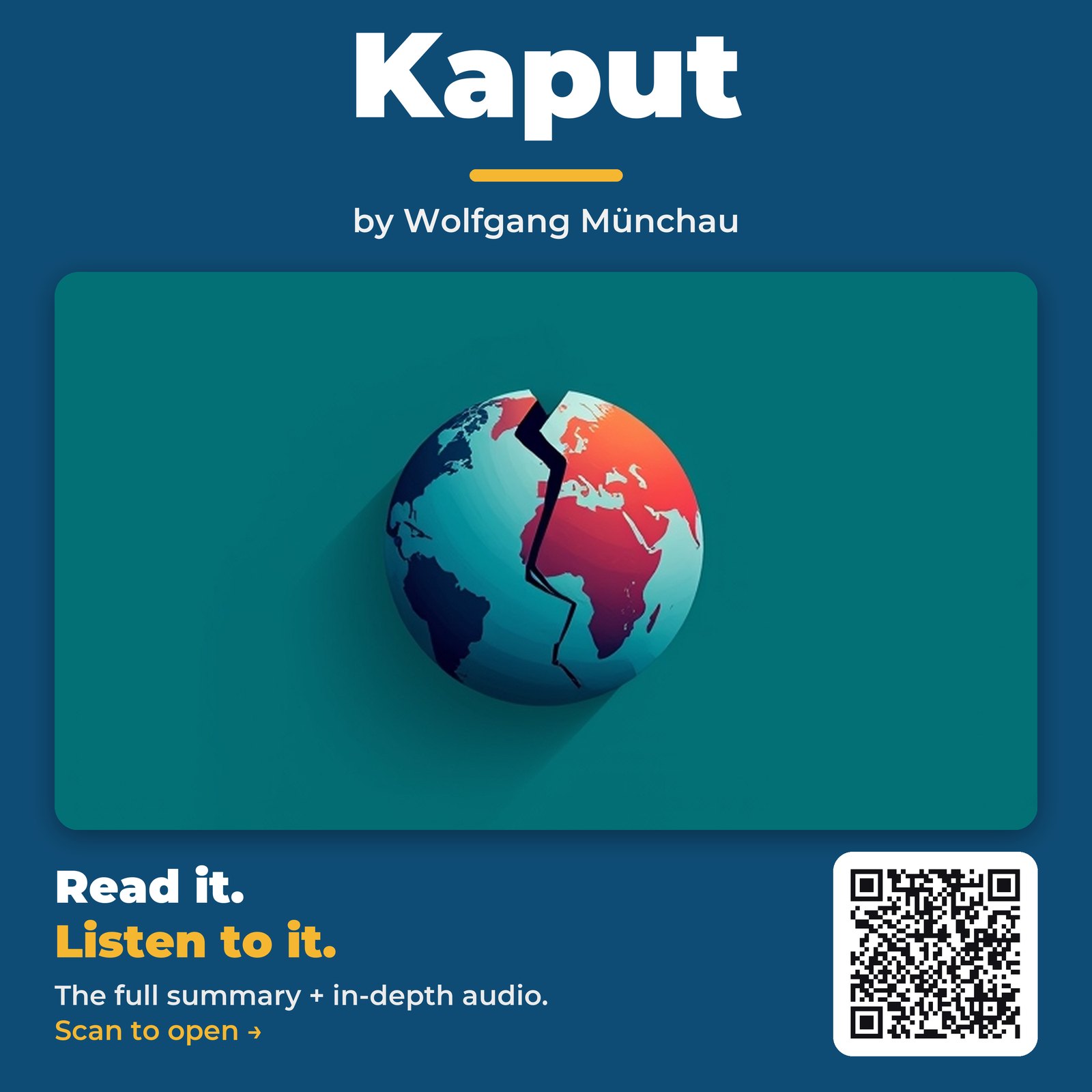 Kaput — by Wolfgang Münchau