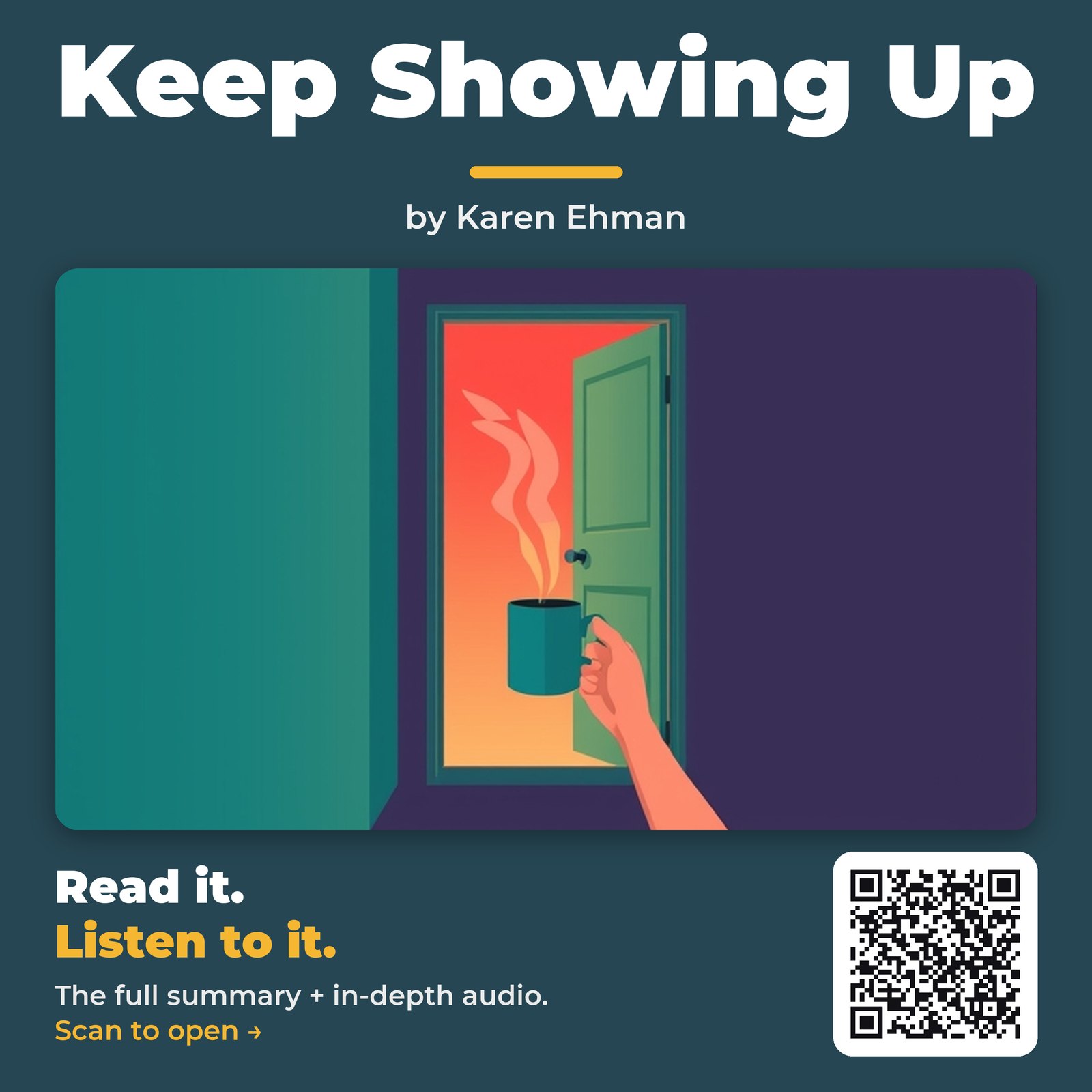 Keep Showing Up — by Karen Ehman
