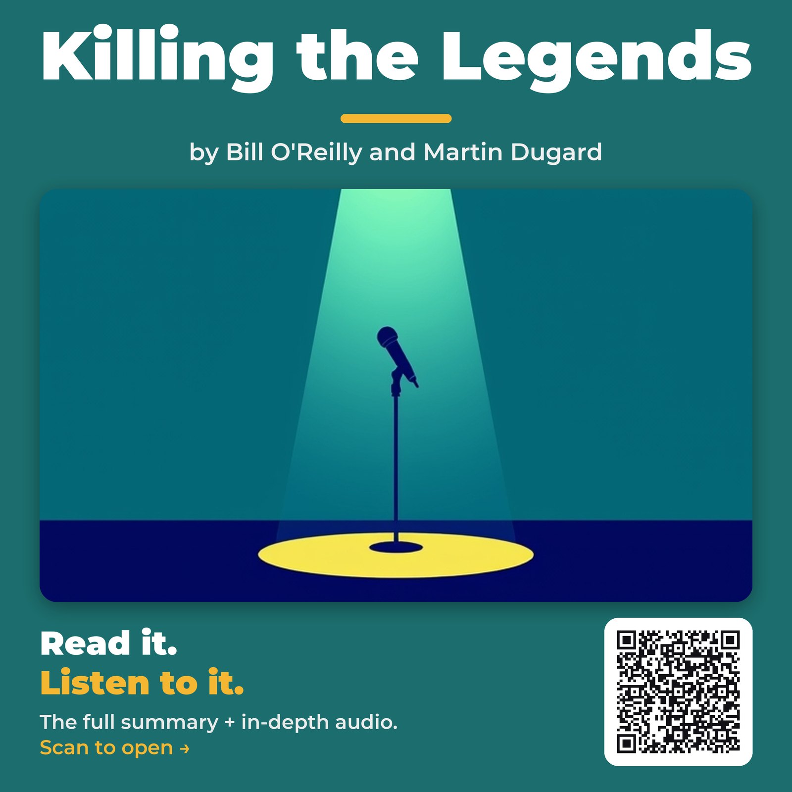 Killing the Legends — by Bill O’Reilly and Martin Dugard