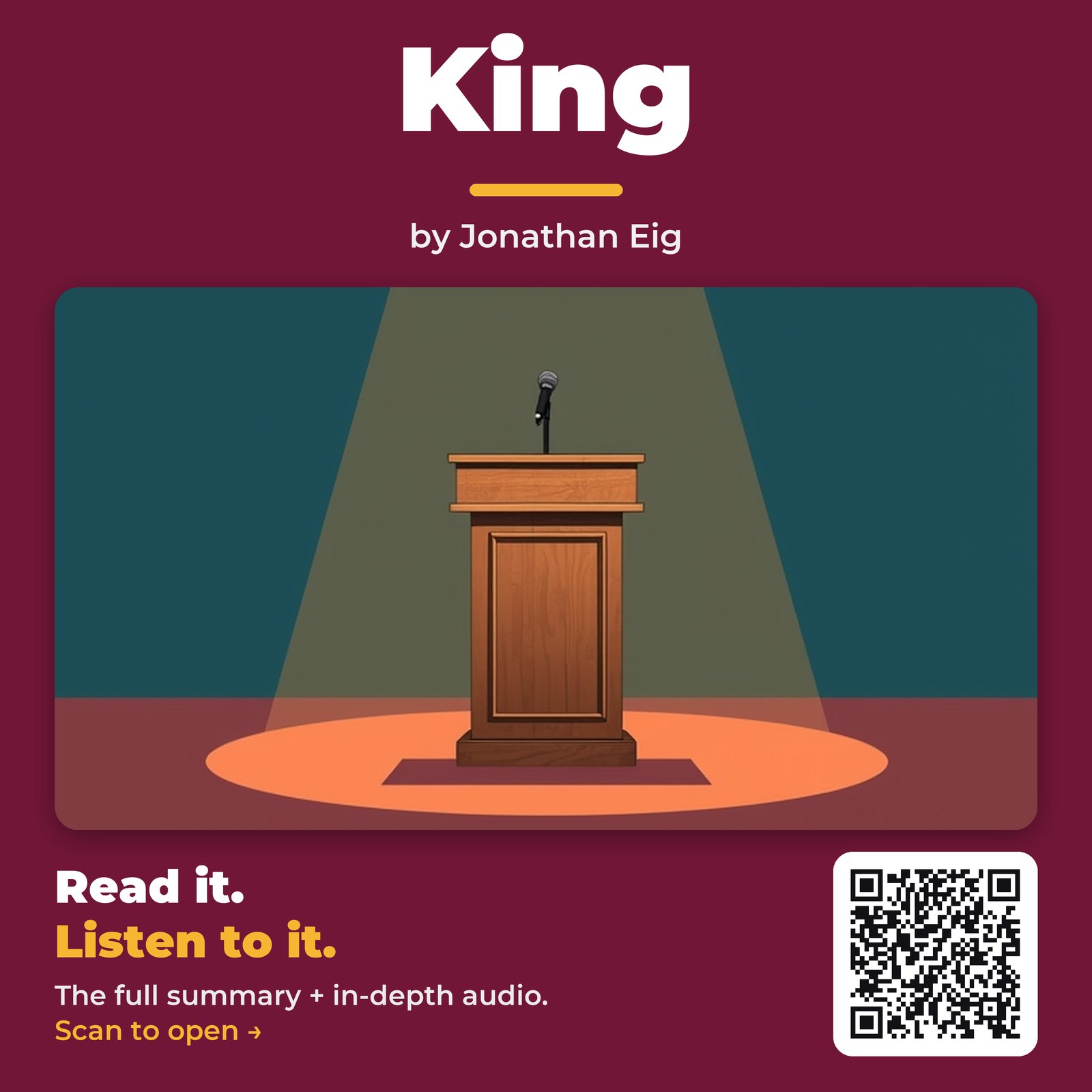 King — by Jonathan Eig