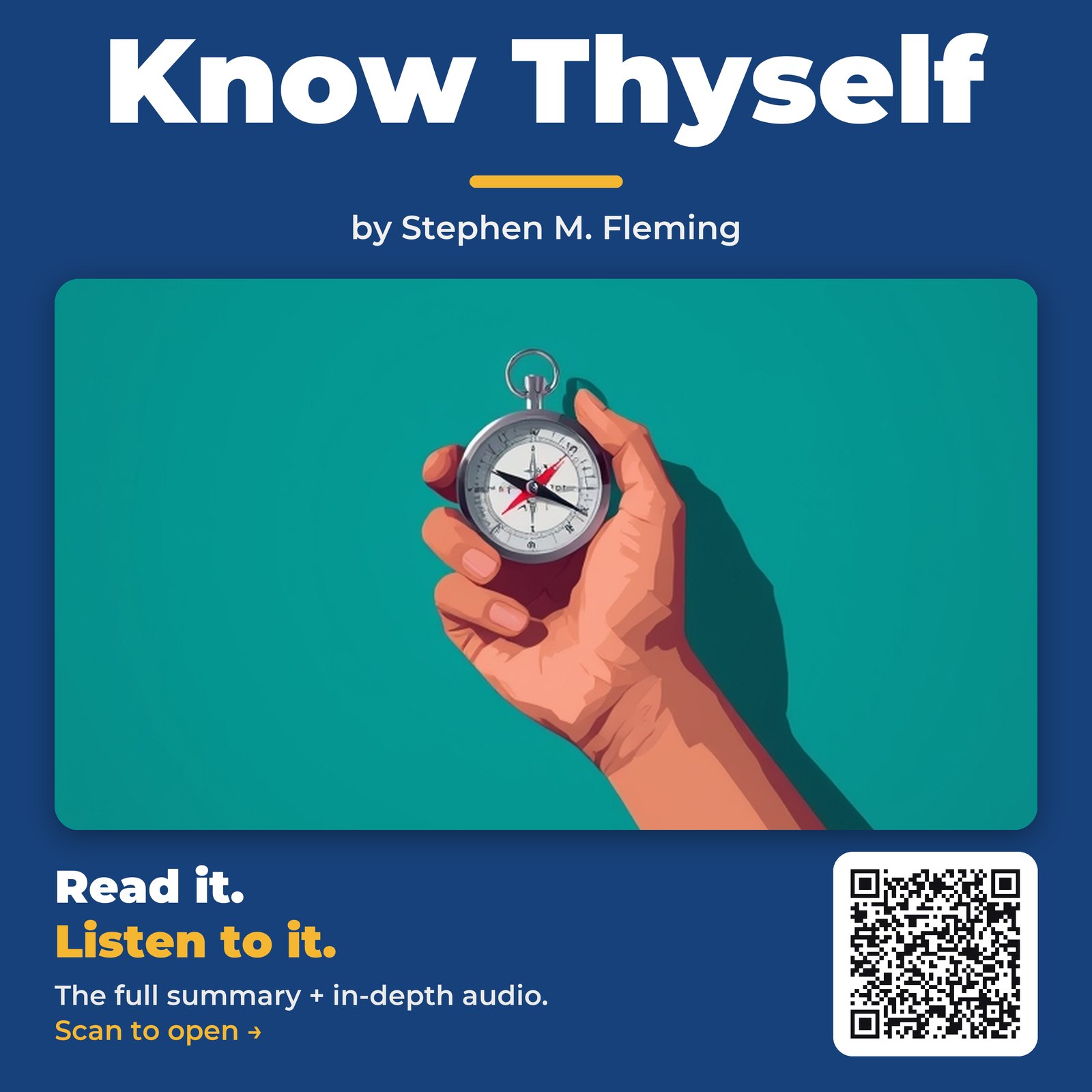 Know Thyself — by Stephen M. Fleming