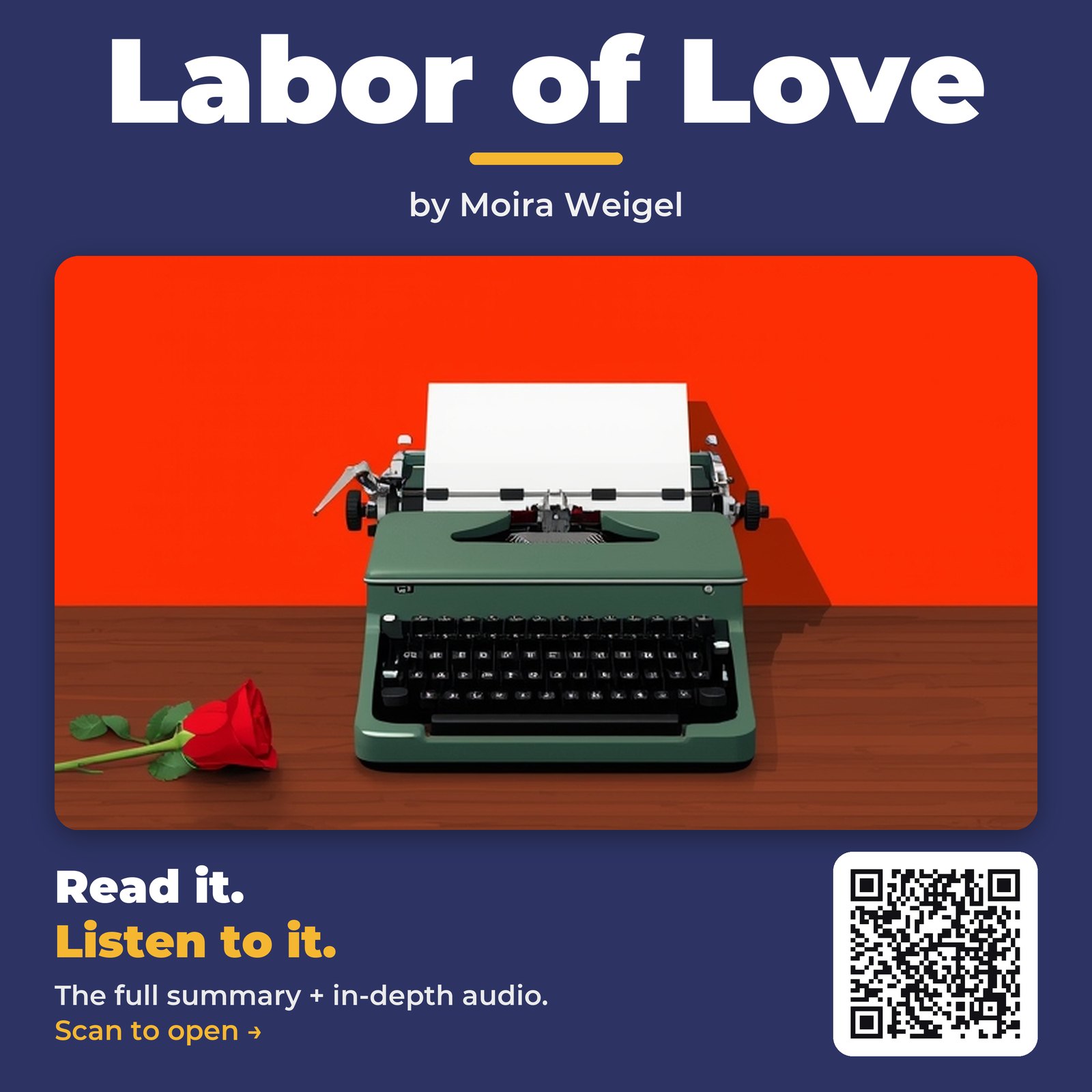 Labor of Love — by Moira Weigel