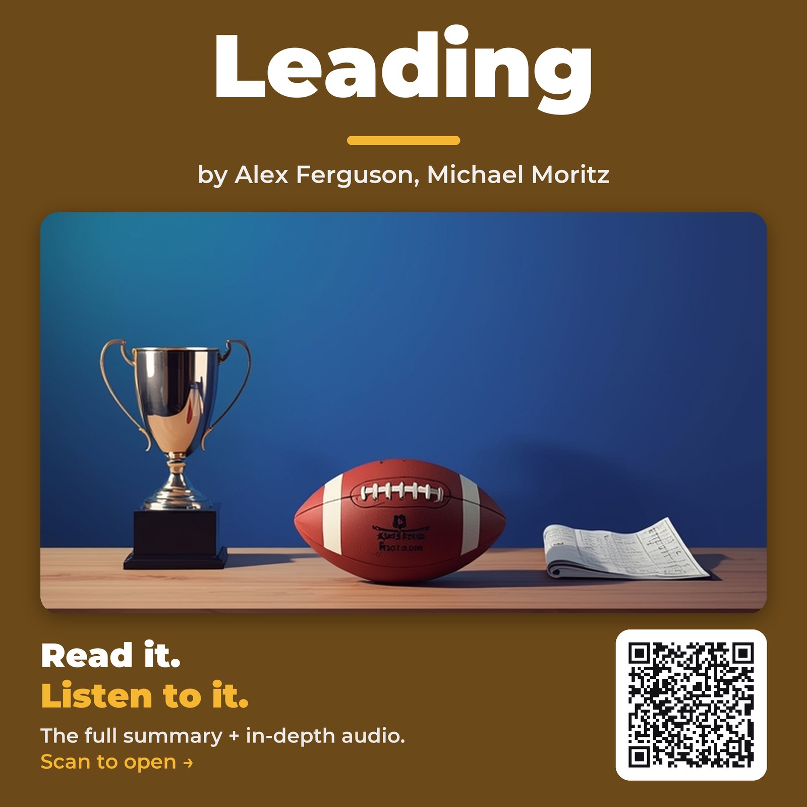 Leading — by Alex Ferguson, Michael Moritz