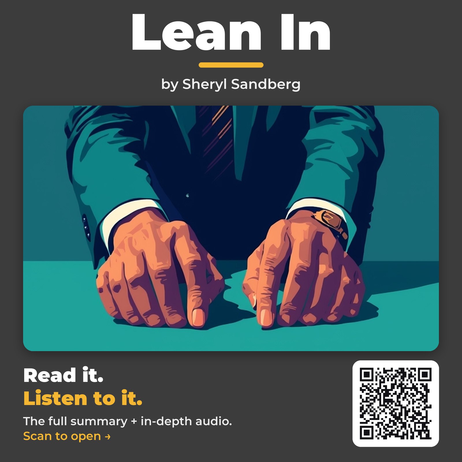Lean In — by Sheryl Sandberg