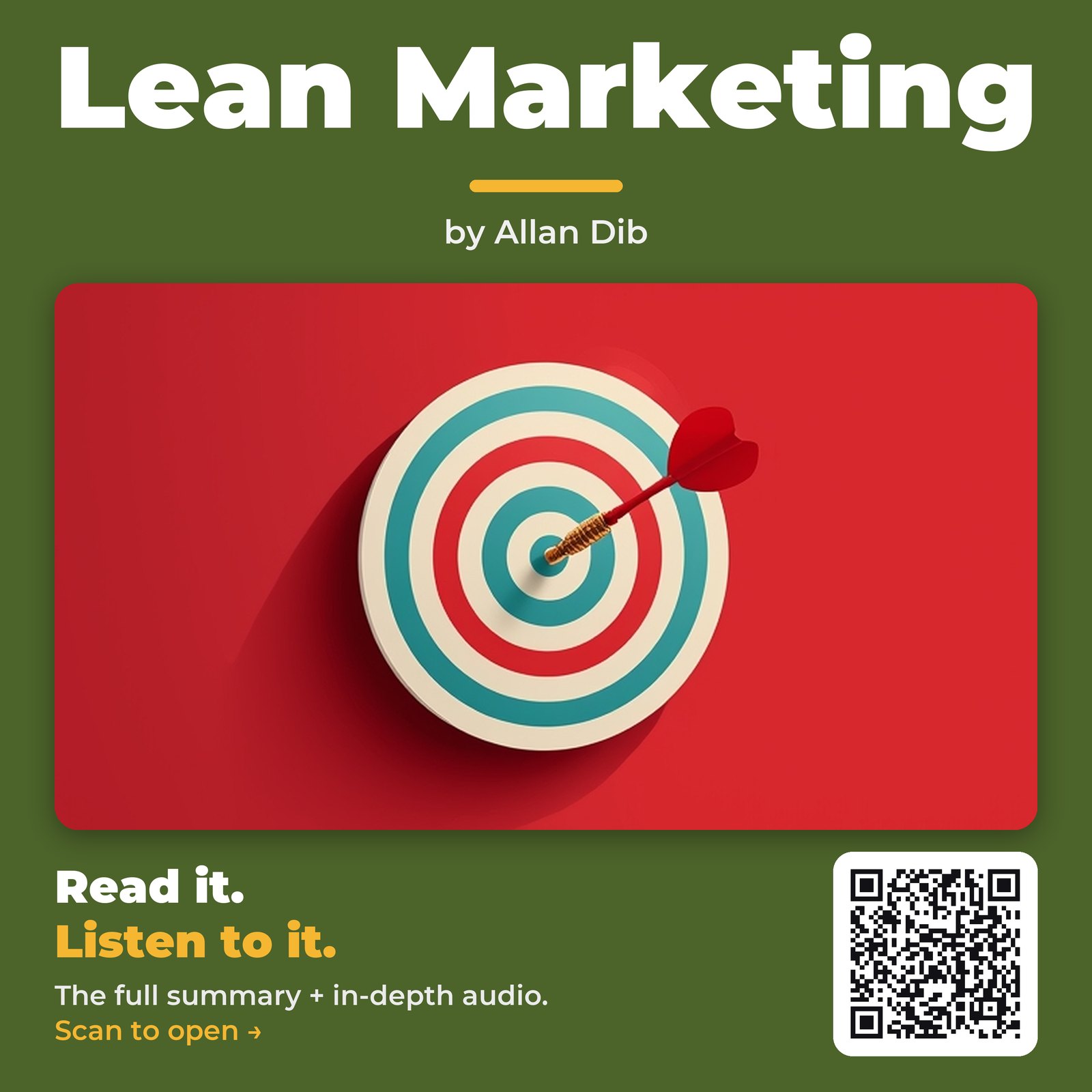 Lean Marketing — by Allan Dib