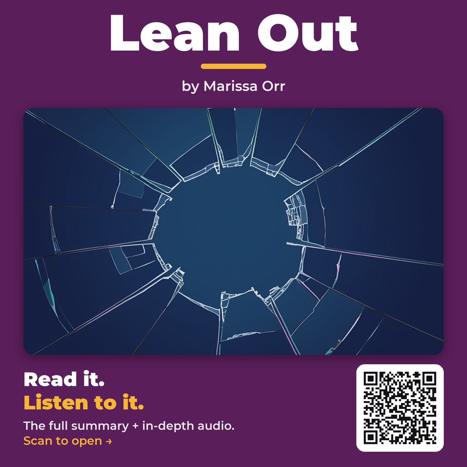 Lean Out — by Marissa Orr