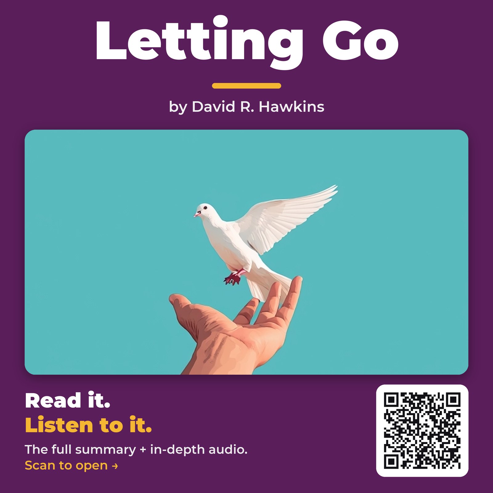 Letting Go — by David R. Hawkins
