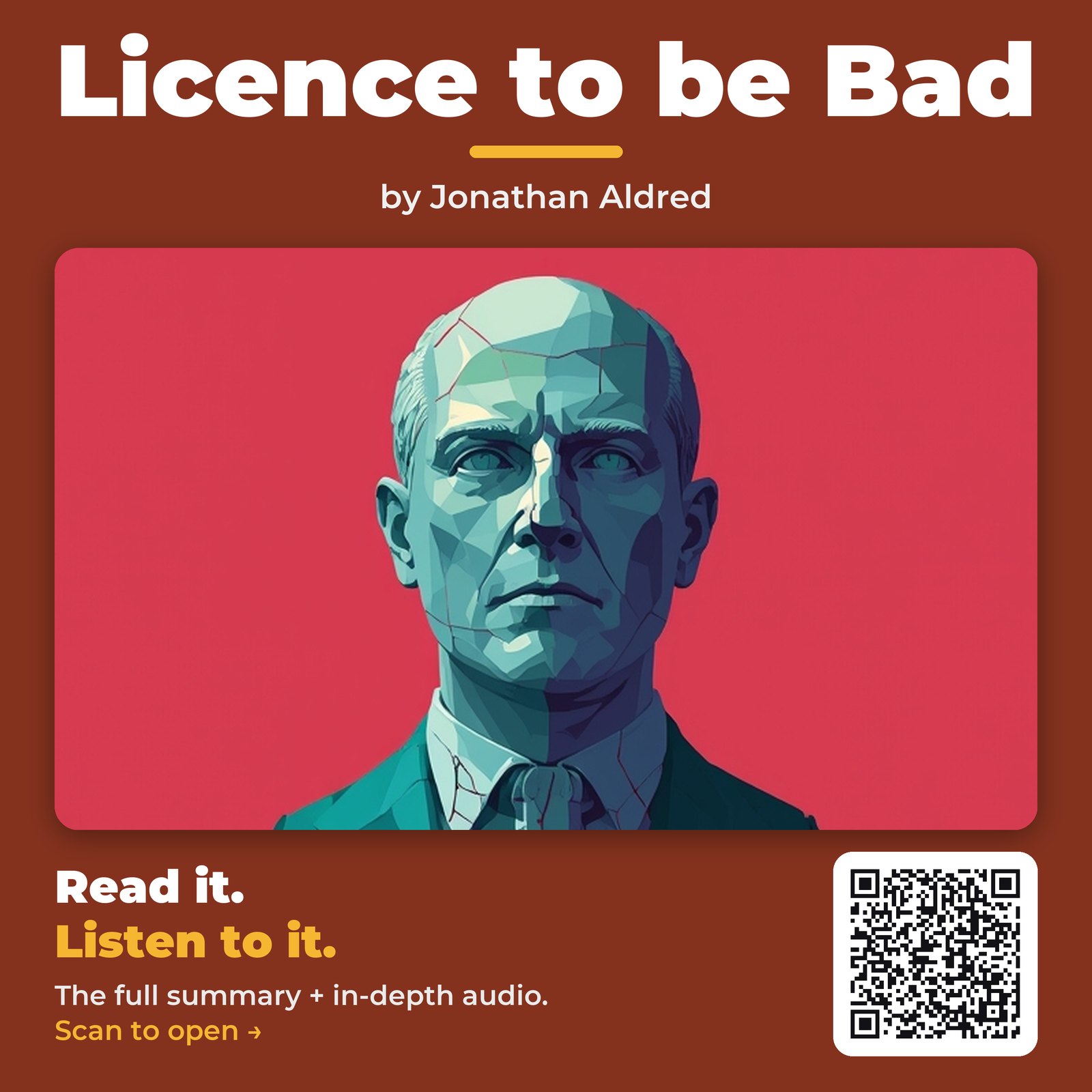 Licence to be Bad — by Jonathan Aldred
