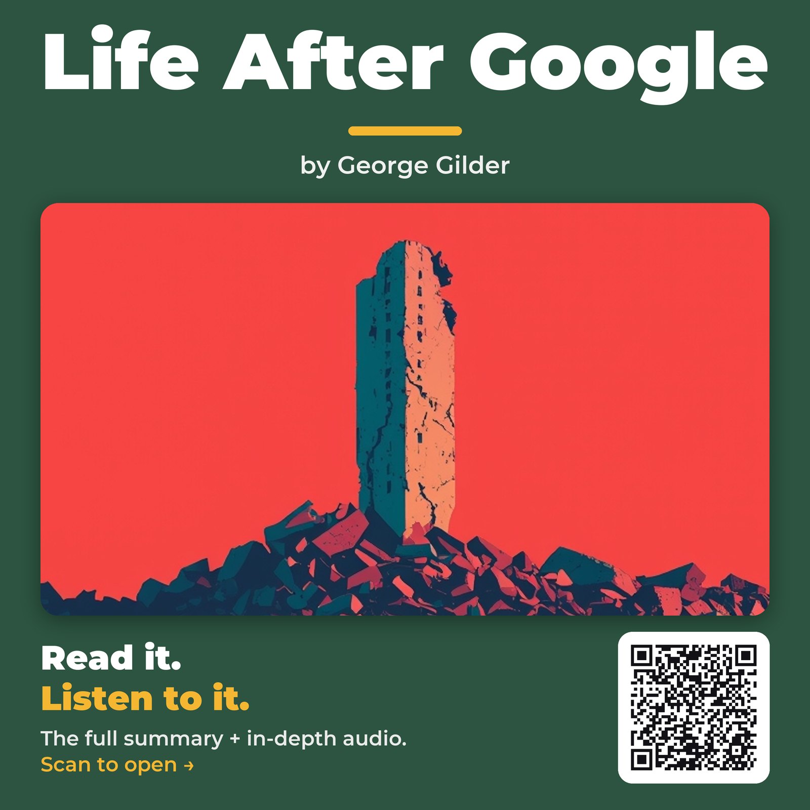 Life After Google — by George Gilder