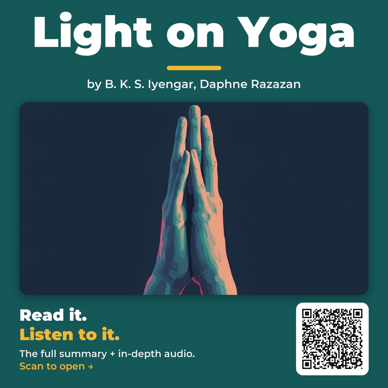 Light on Yoga — by B. K. S. Iyengar, Daphne Razazan